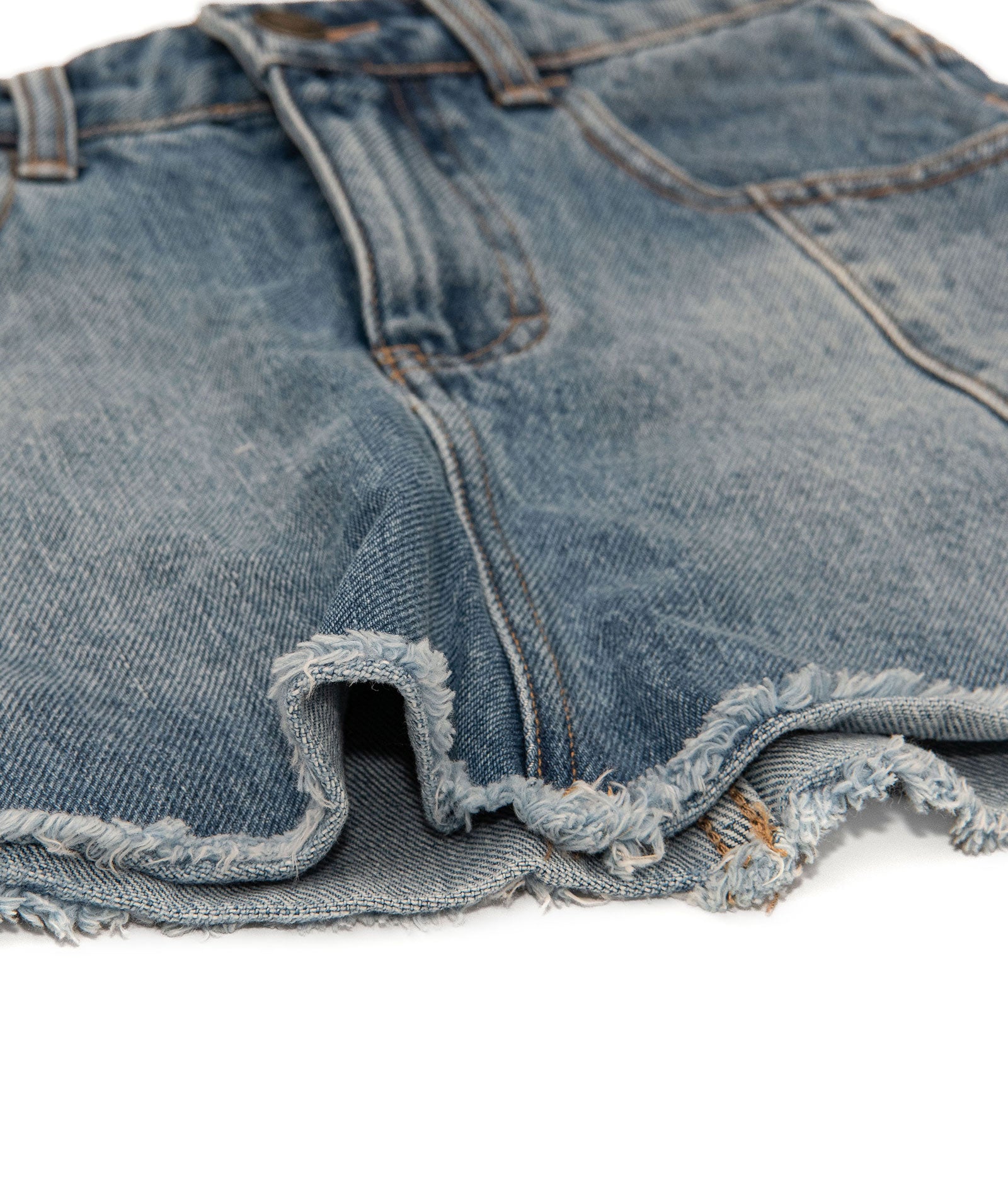 Katie J NYC Girls Bowery Light Wash Denim Skirt Girls Denim Katie J NYC