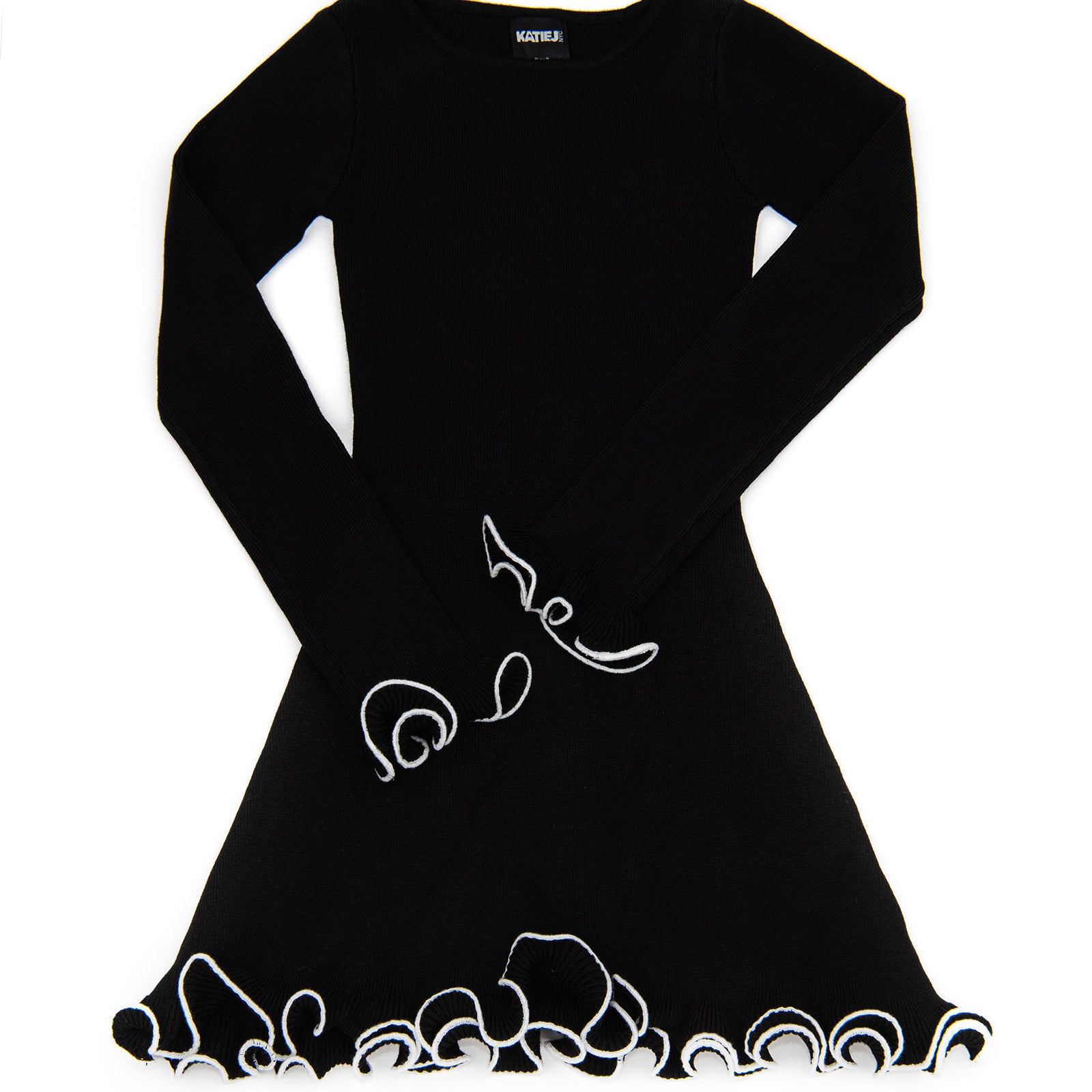 Katie J NYC Girls Ellis Long Sleeve Dress