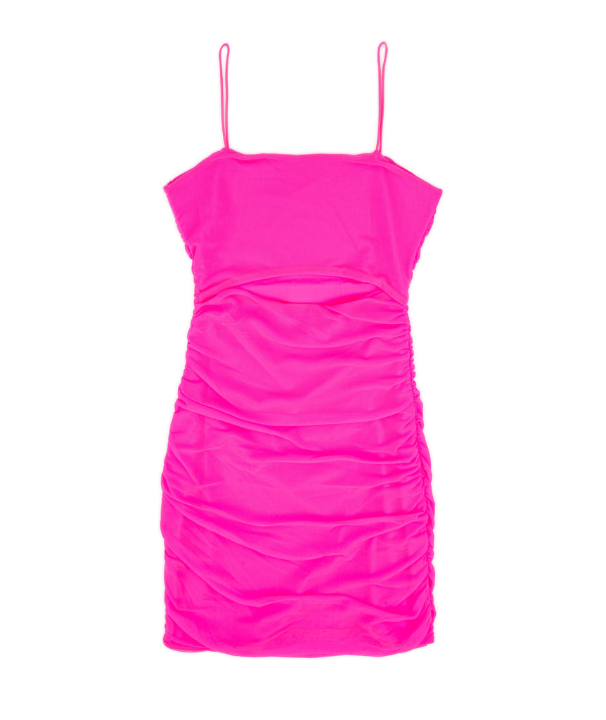 Theme Girls Liv Reversible Dress Neon Pink Girls Casual Dresses Theme-NYC   