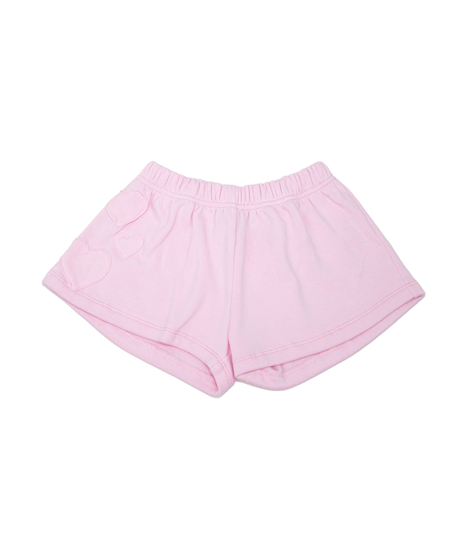 FBZ Girls Annie Pink Heart Shorts Girls Casual Bottoms FBZ Flowers By Zoe