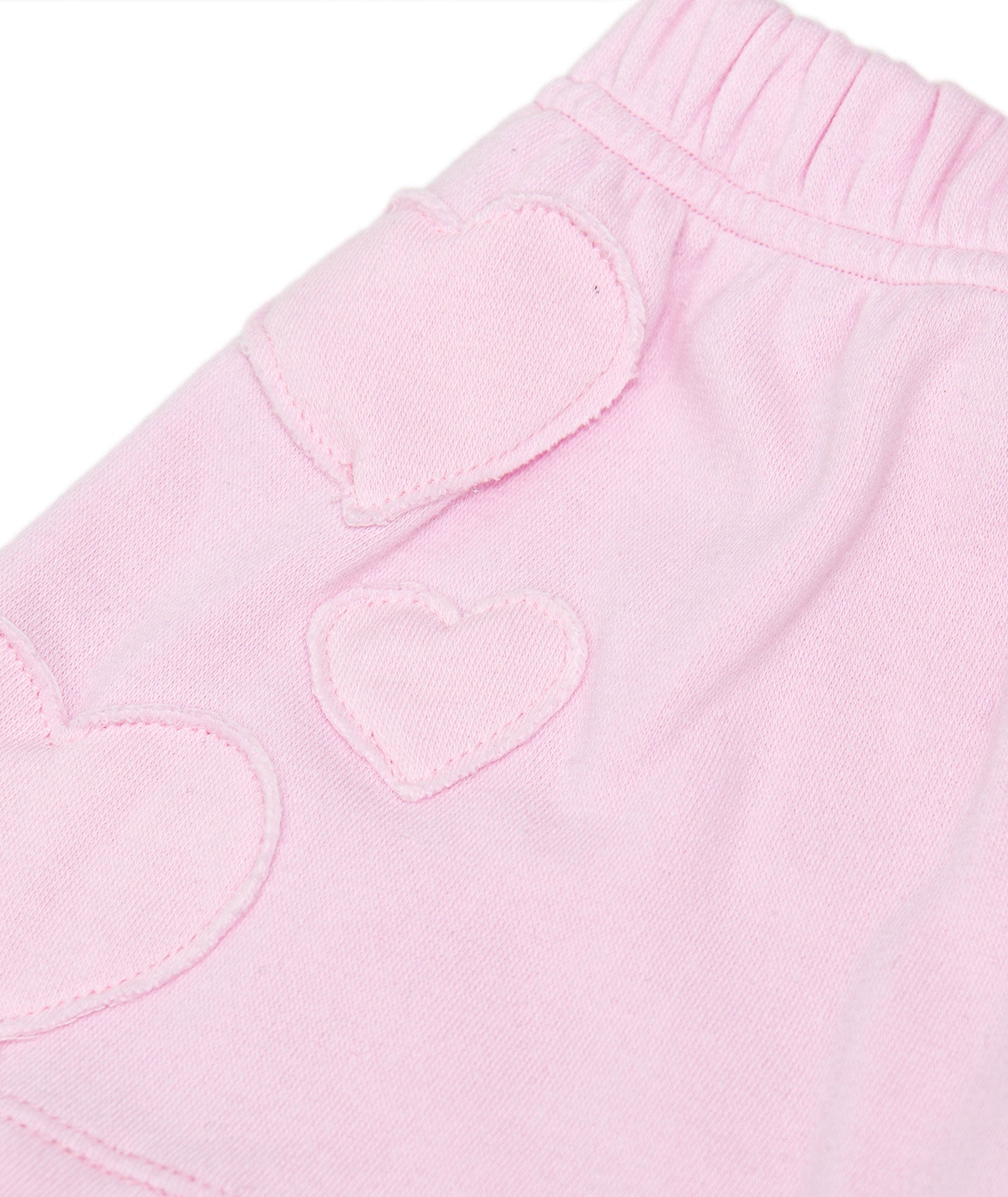 FBZ Girls Annie Pink Heart Shorts Girls Casual Bottoms FBZ Flowers By Zoe