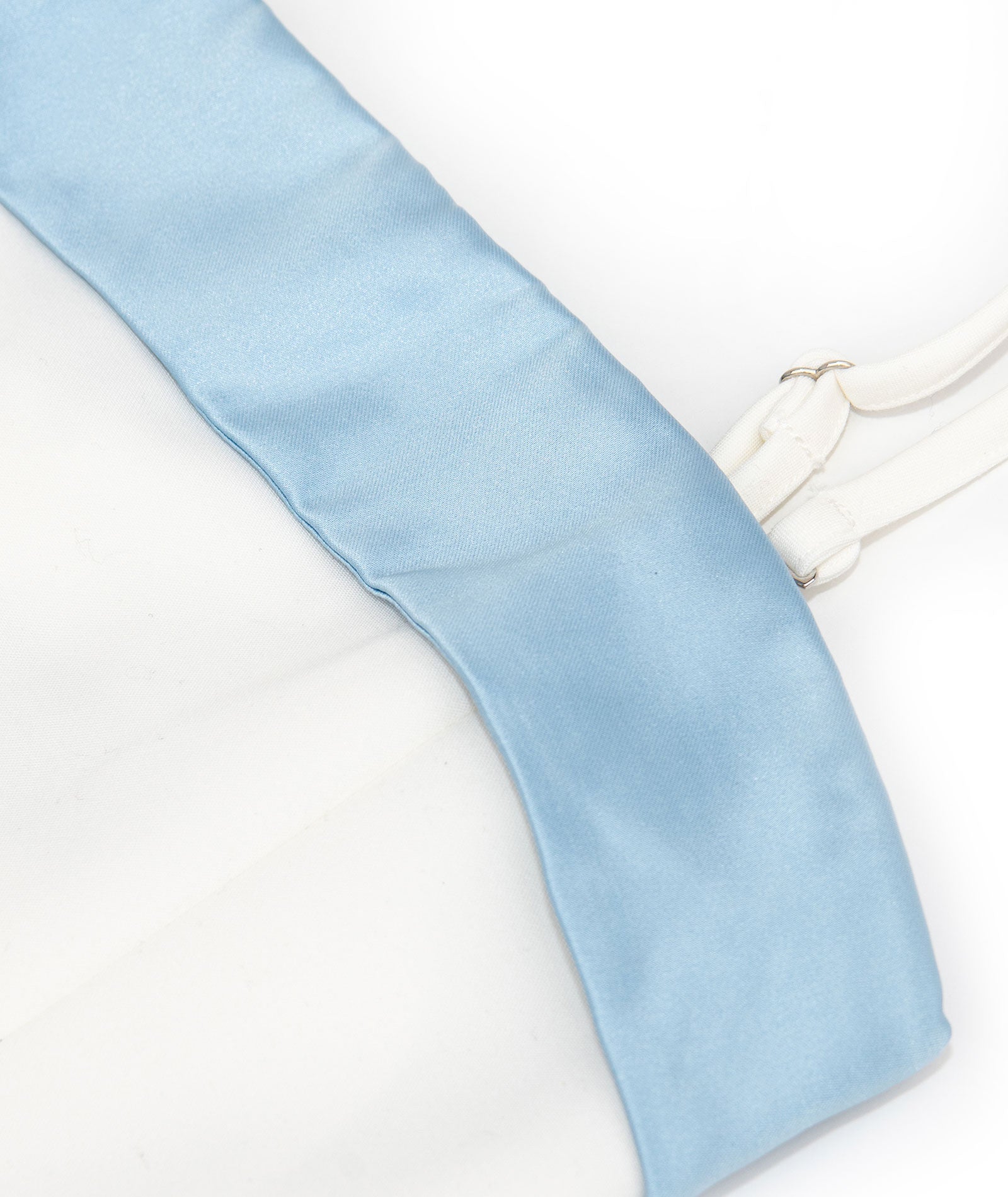 Katie J NYC Girls White/Baby Blue Ember Dress Girls Special Dresses Katie J NYC