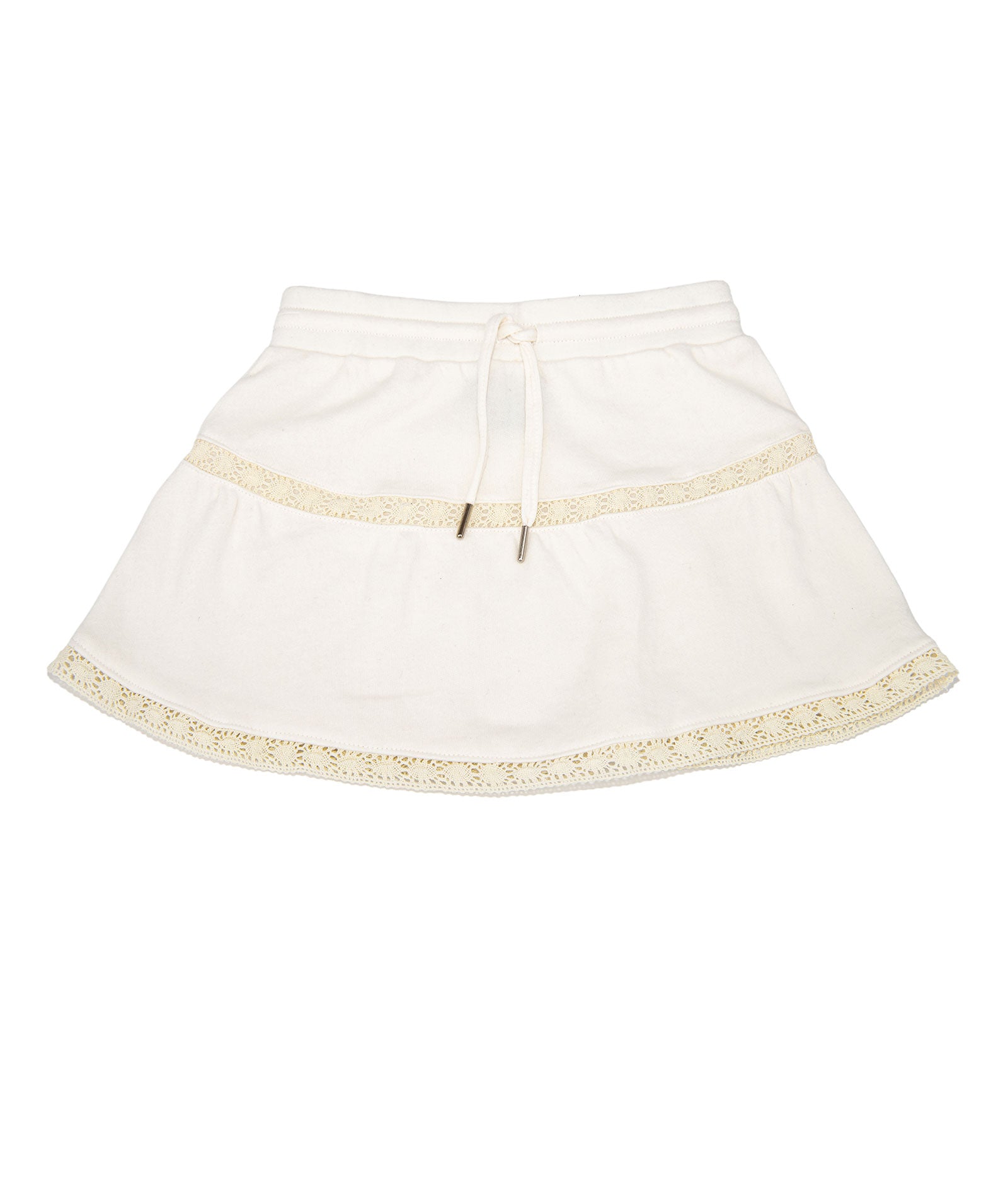 FBZ Girls Millie Lace Fleece Skirt Girls Casual Bottoms FBZ Flowers By Zoe