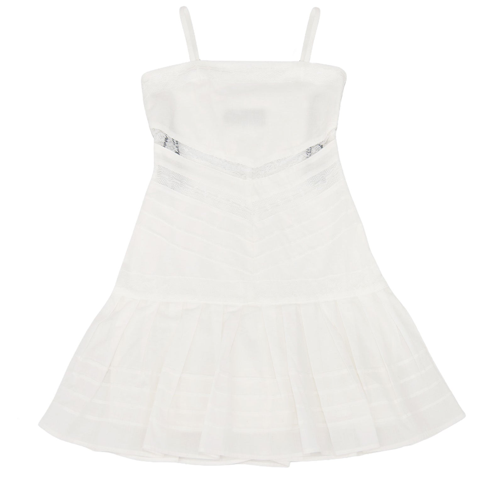 Katie J NYC Girls Gwendolyn Dress Girls Casual Dresses Katie J NYC White Y/S (7/8)