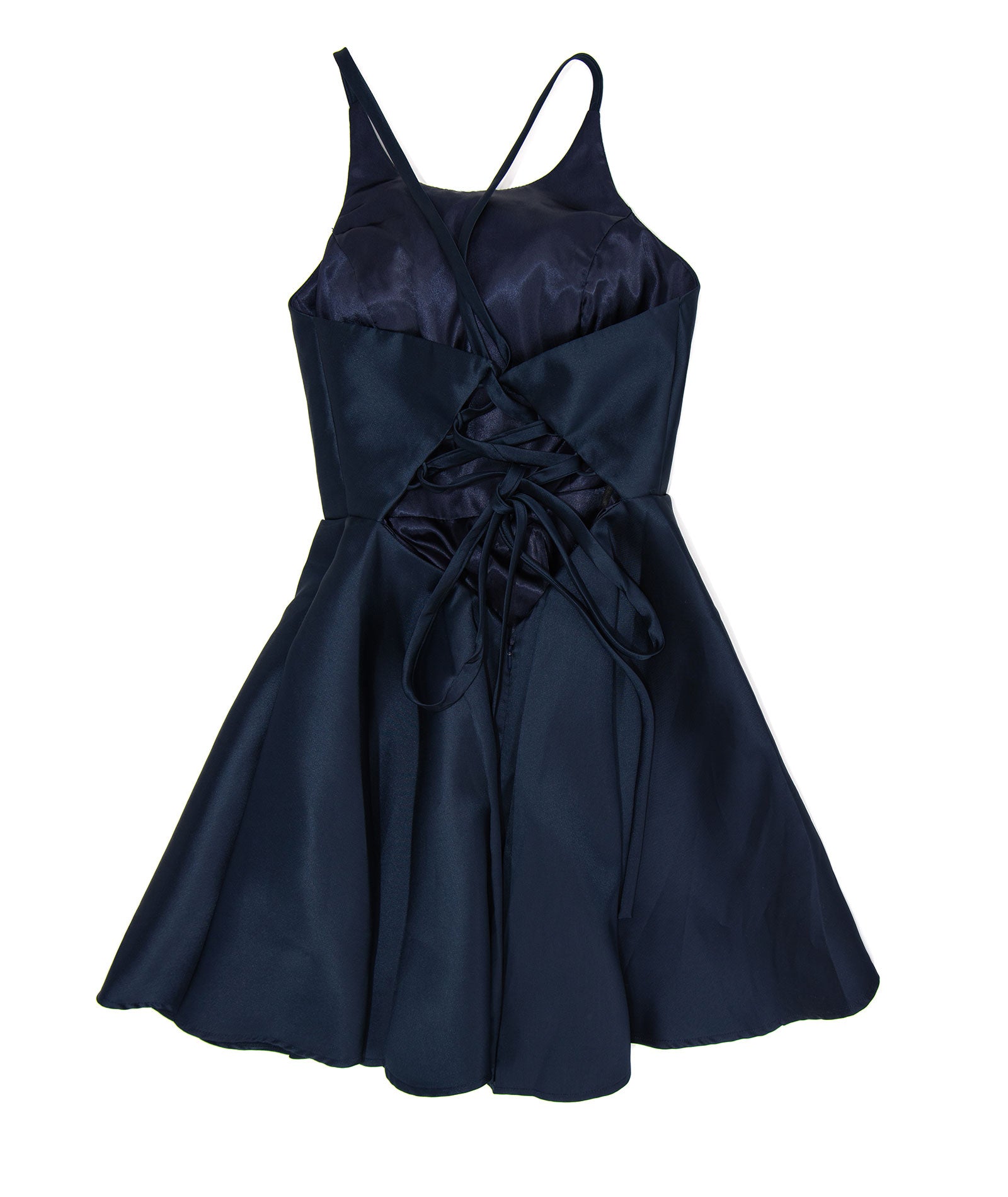 Alyce Women Cross Back Dress Midnight Navy Girls Special Dresses Alyce