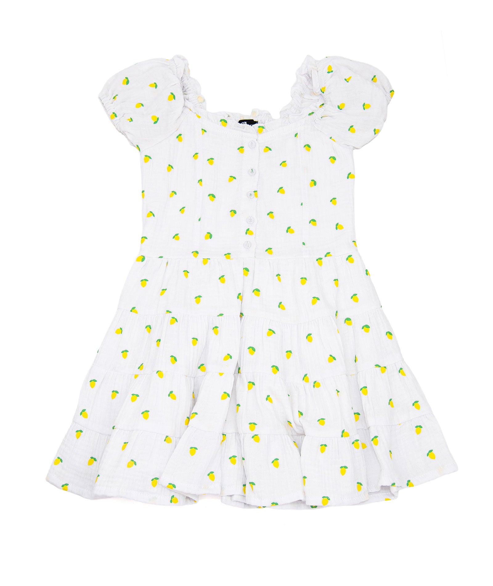 FBZ Girls Sorrento Lemon Dress Girls Casual Dresses FBZ Flowers By Zoe