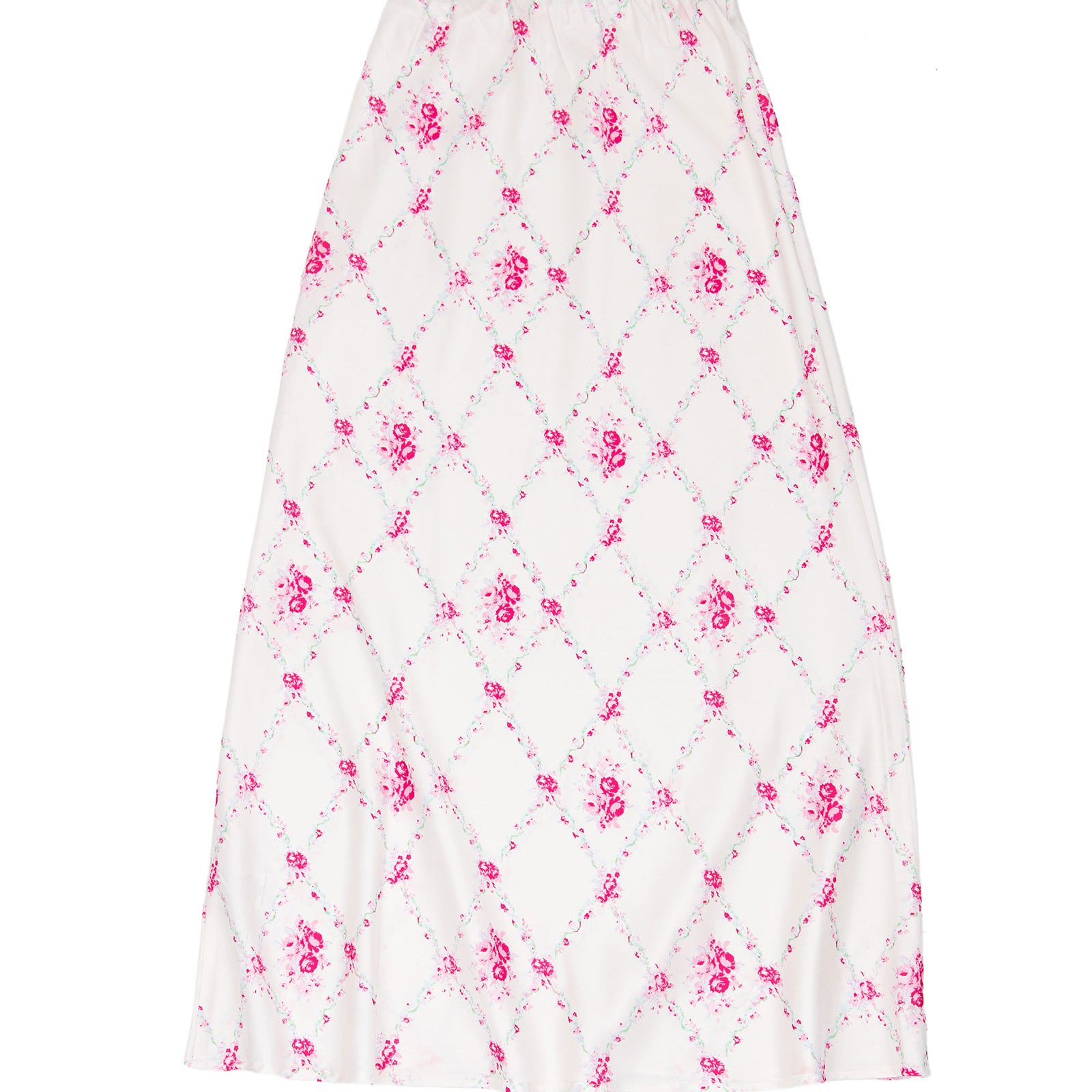 Theme Girls Joey Vintage Romantic Rose Satin Maxi Skirt Girls Casual Bottoms Theme-NYC Floral Y/M (10)