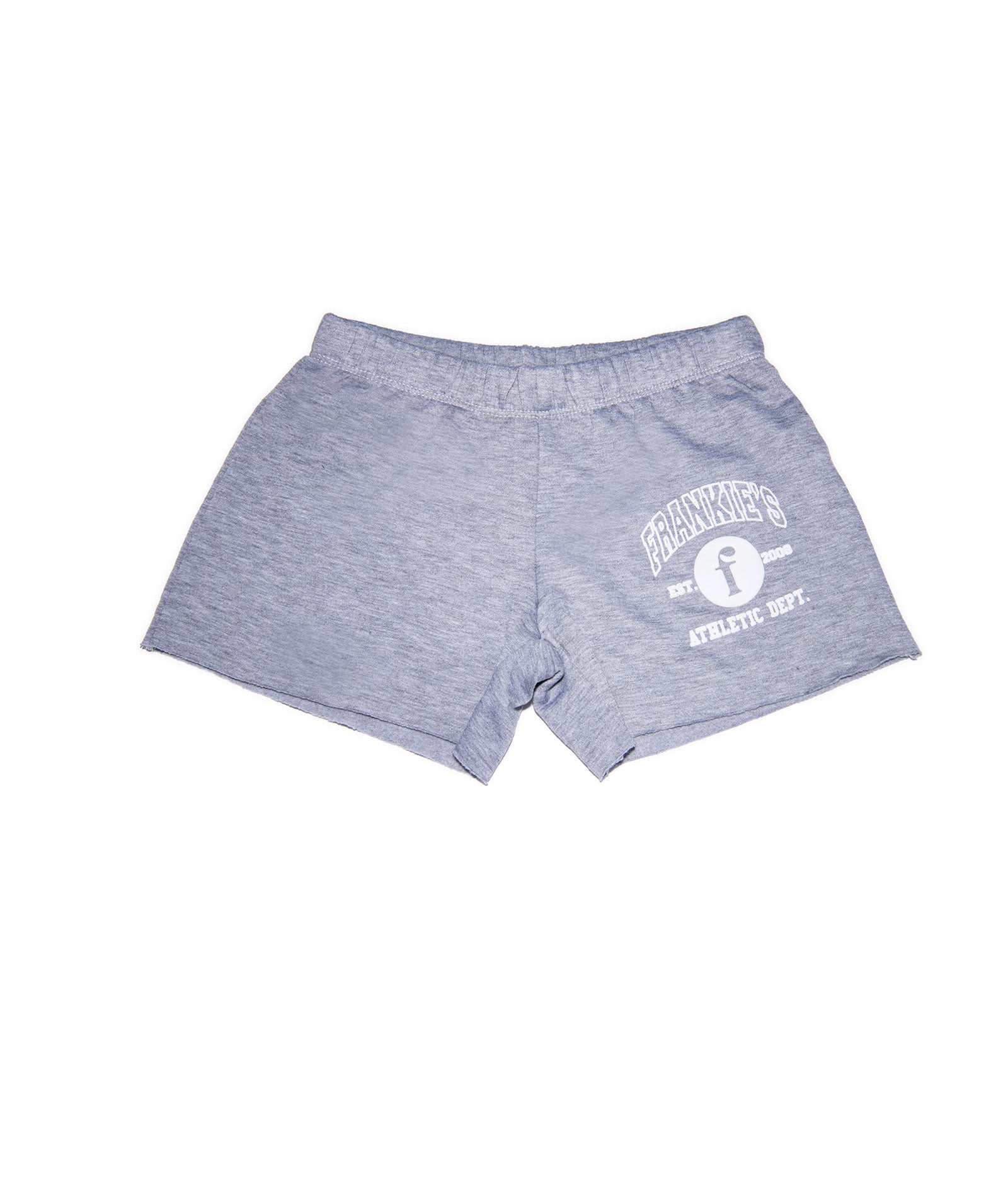 Frankie's Girl Puff Varsity Fleece Shorts Distressed/seasonal girls Firehouse Grey Y/5