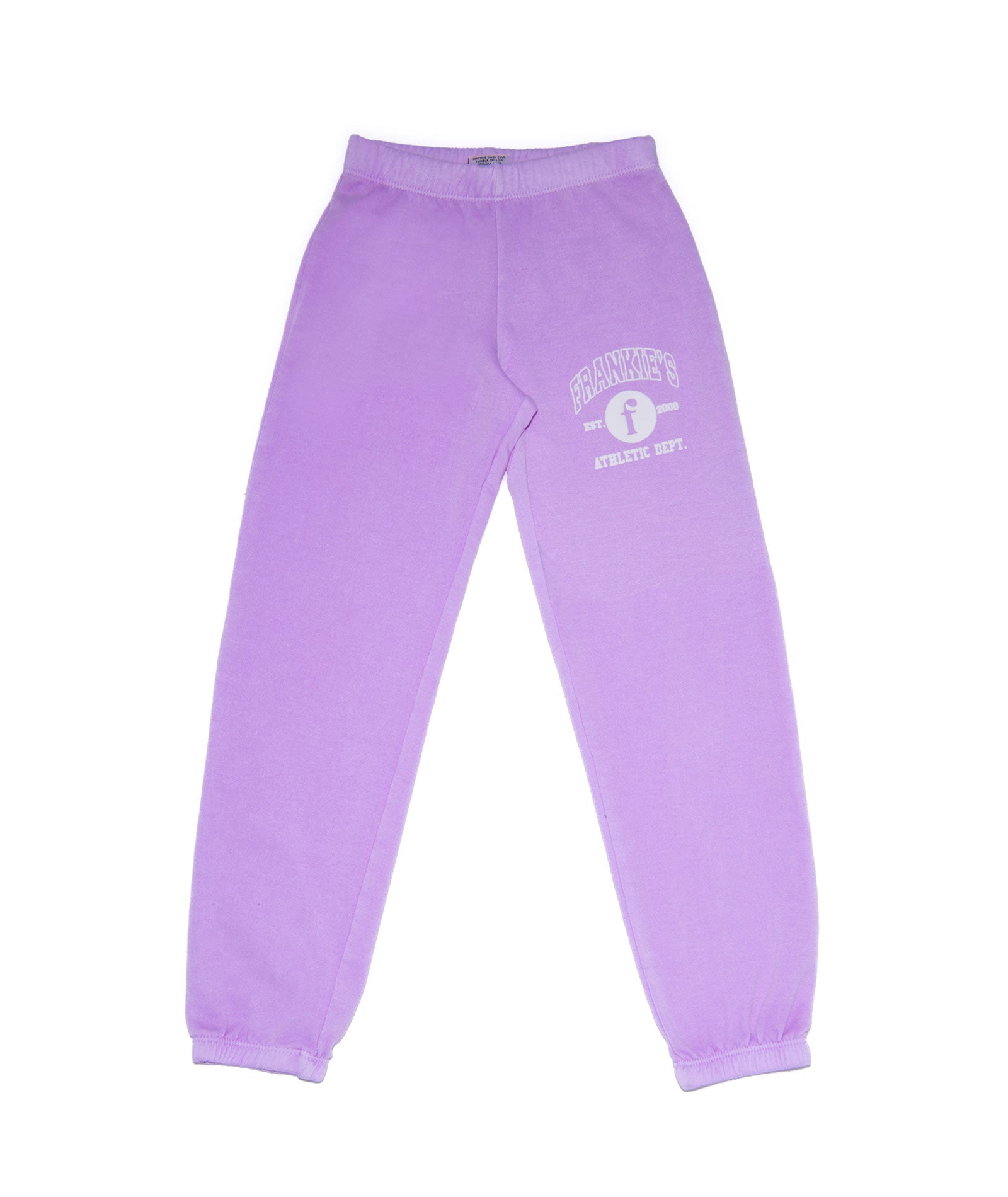 Frankie's Girl Puff Varsity Sweatpants Distressed/seasonal girls Firehouse Grape Y/5