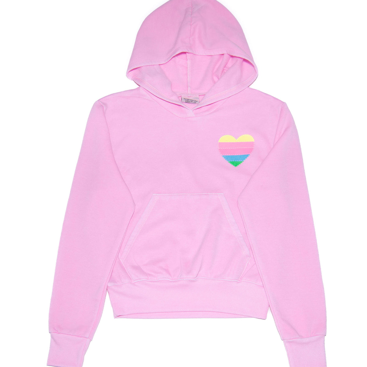 Firehouse Girls Tate Teddy Bow Pocket Hoodie Heather Grey main image 1