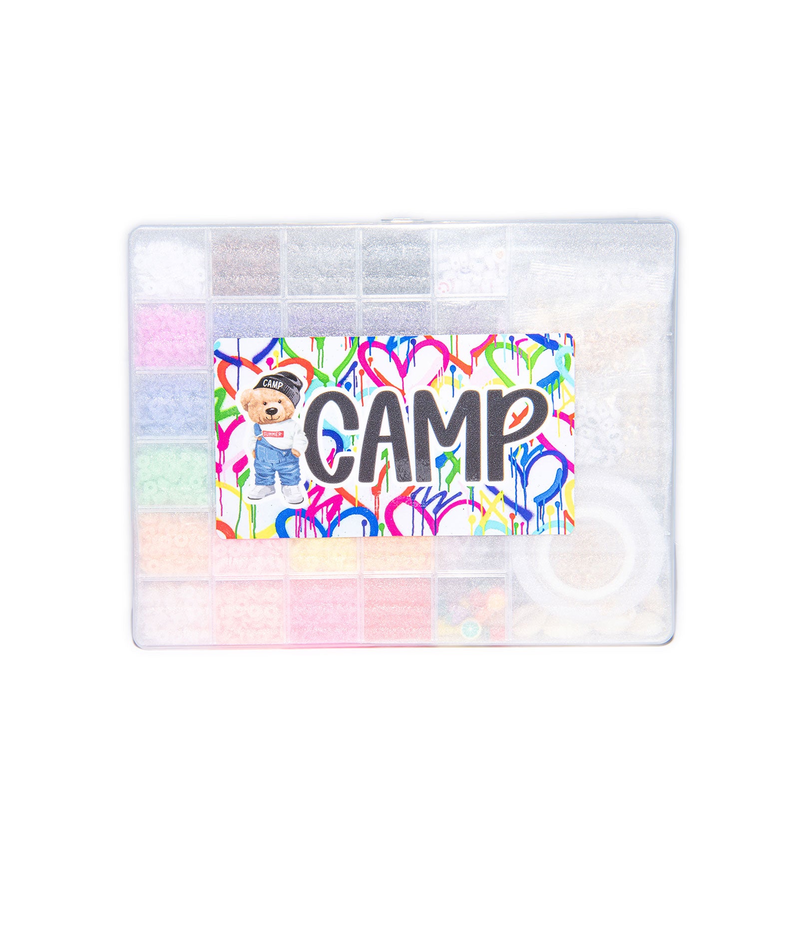 Camp Teddy Bear Bead Kit Camp A Wink and a Nod Multi