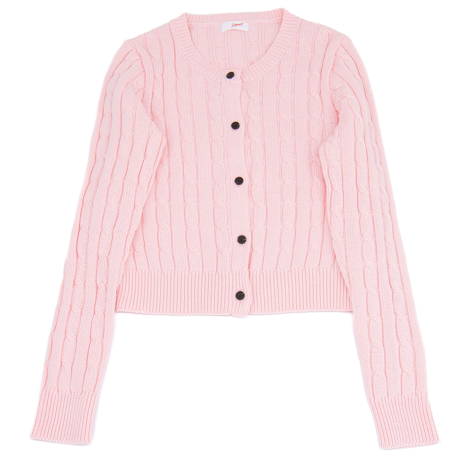 8apart Women Linny Spring Cable Cardigan