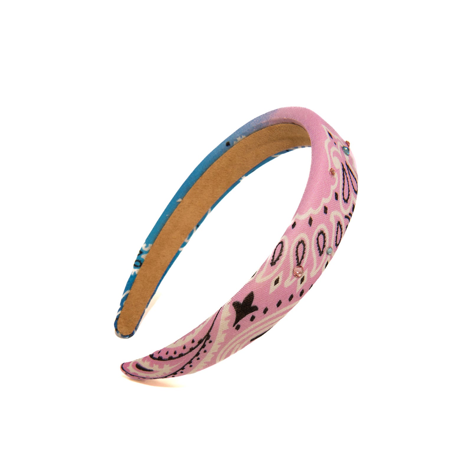 Bari Lynn Knot Padded Bandana Headband Accessories Bari Lynn Cotton Candy