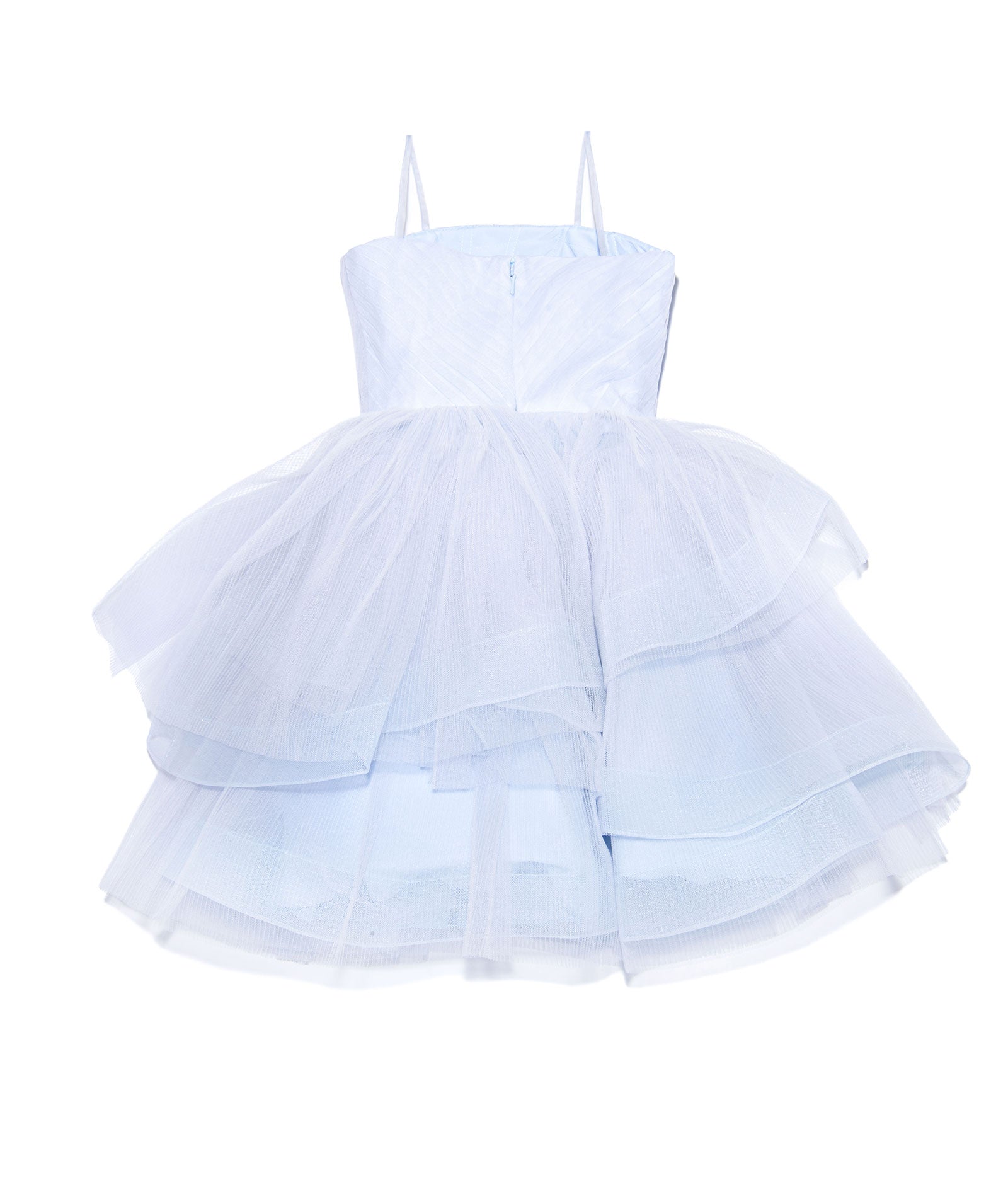 Jovani Girls Beckett Tulle Party Dress Light Blue Girls Special Dresses Jovani