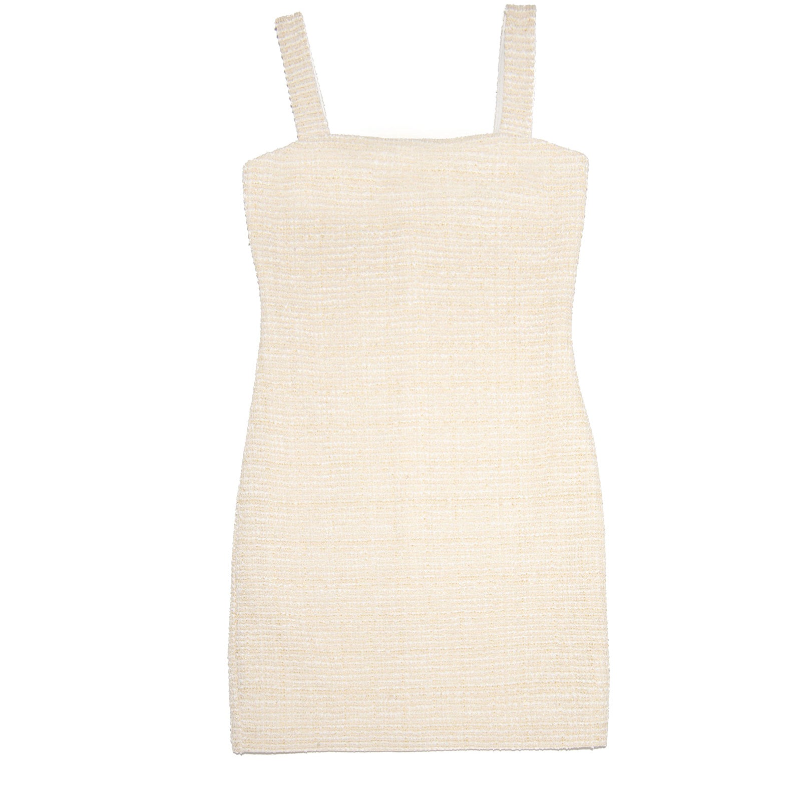 By Debra Girls Cara Ivory/Gold Straight Strap Dress Girls Special Dresses By Debra Gold Y/XS (6X)