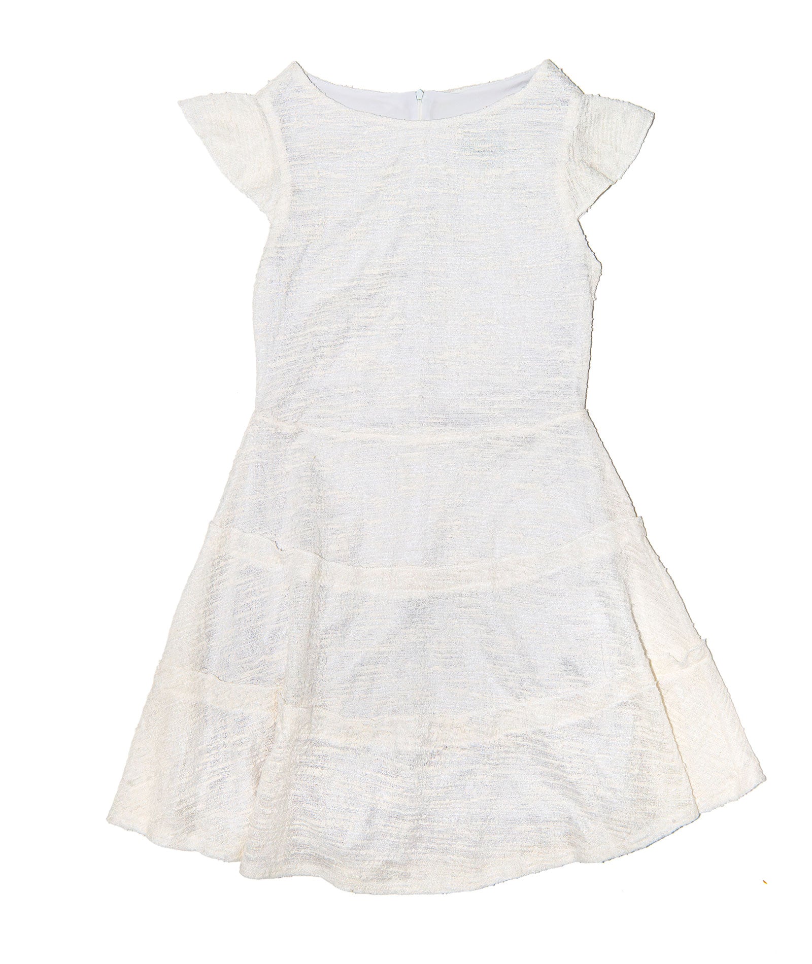 Cheryl Creations Girls Jess Couture Tiered Dress Girls Special Dresses Cheryl Creations Ivory Y/S (7/8)