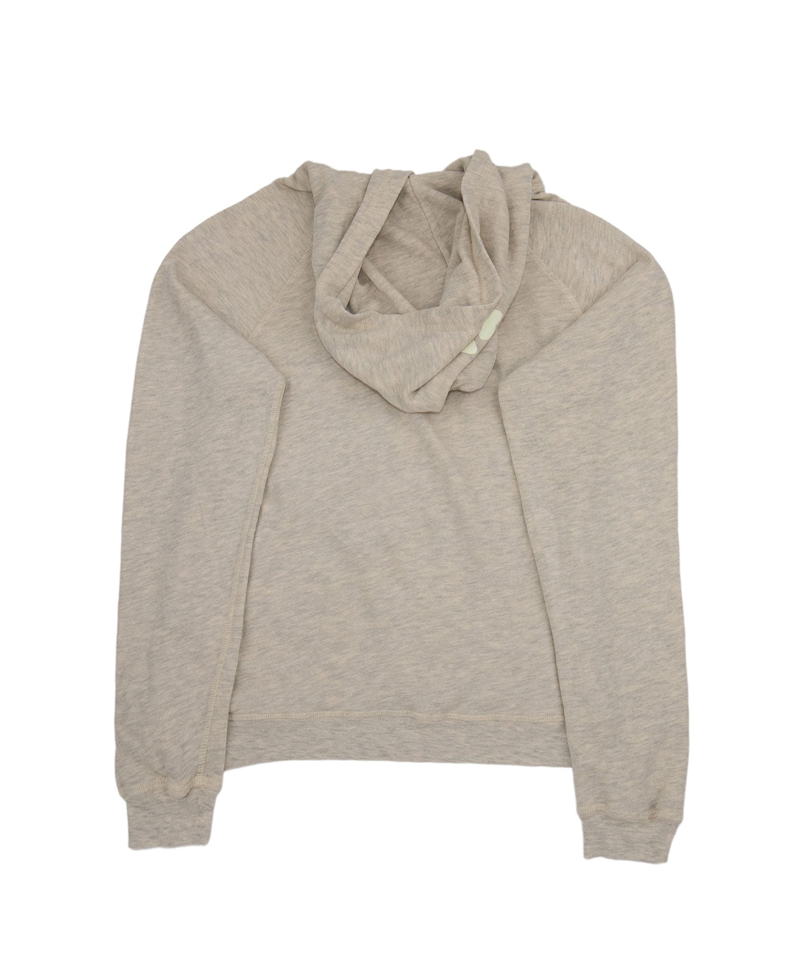 FREECITY Women Basic Goodness Terry Fluff Hoodie Heather Oats Womens Casual Tops FREECITY