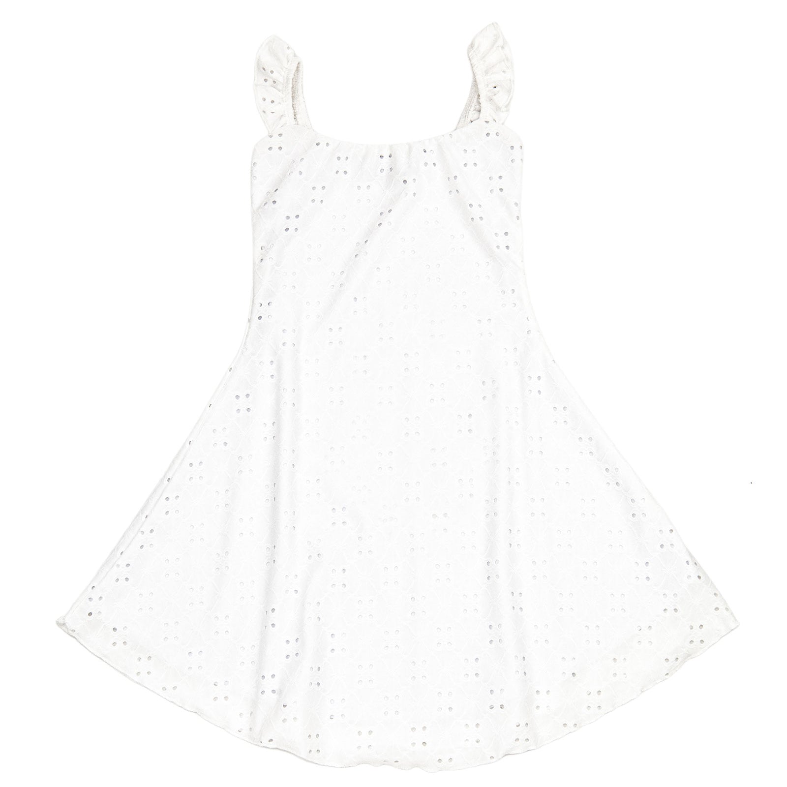 Cheryl Creations Girls Audrey Eyelet Dress