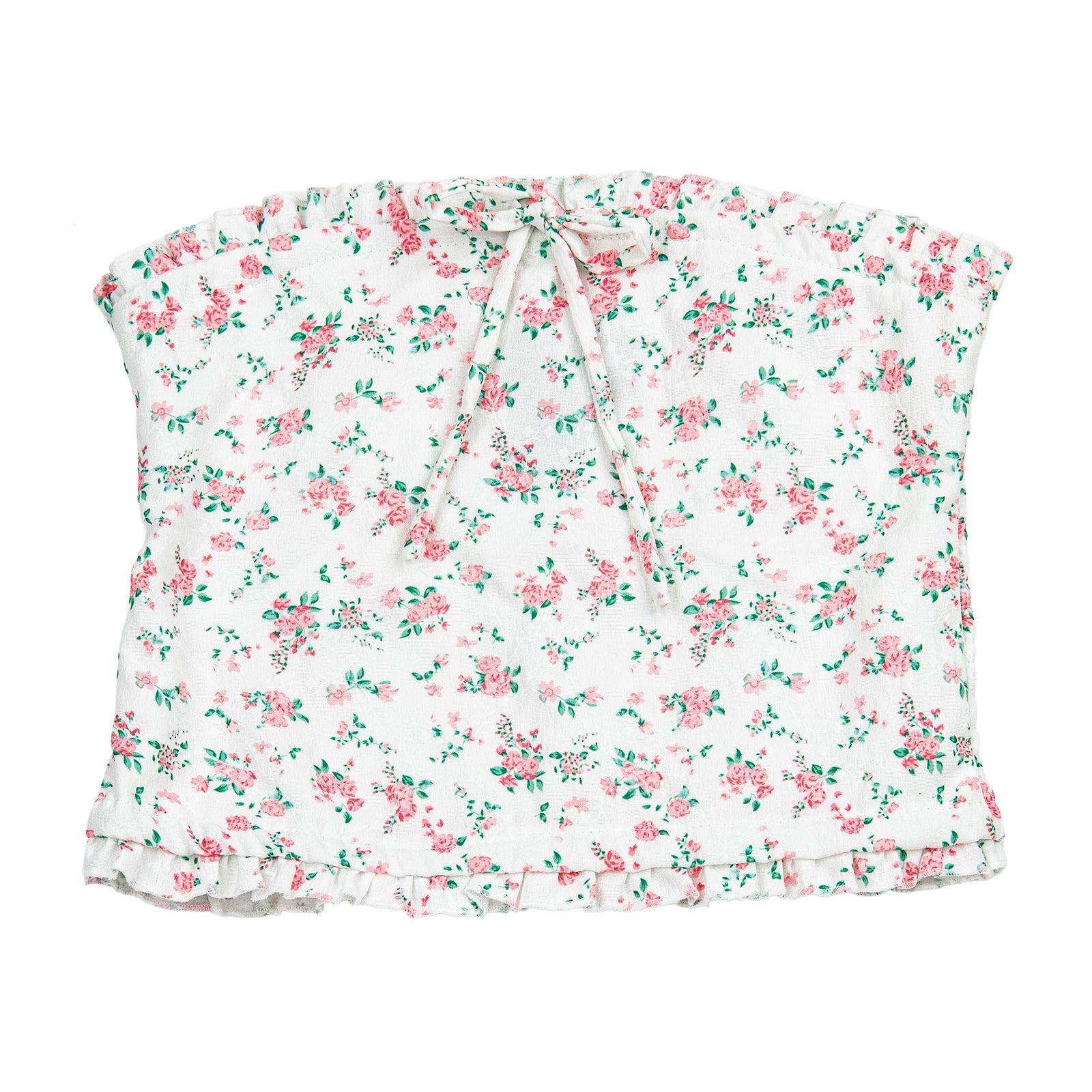 FBZ Girls Daisy Pink/Green Floral Tube Top