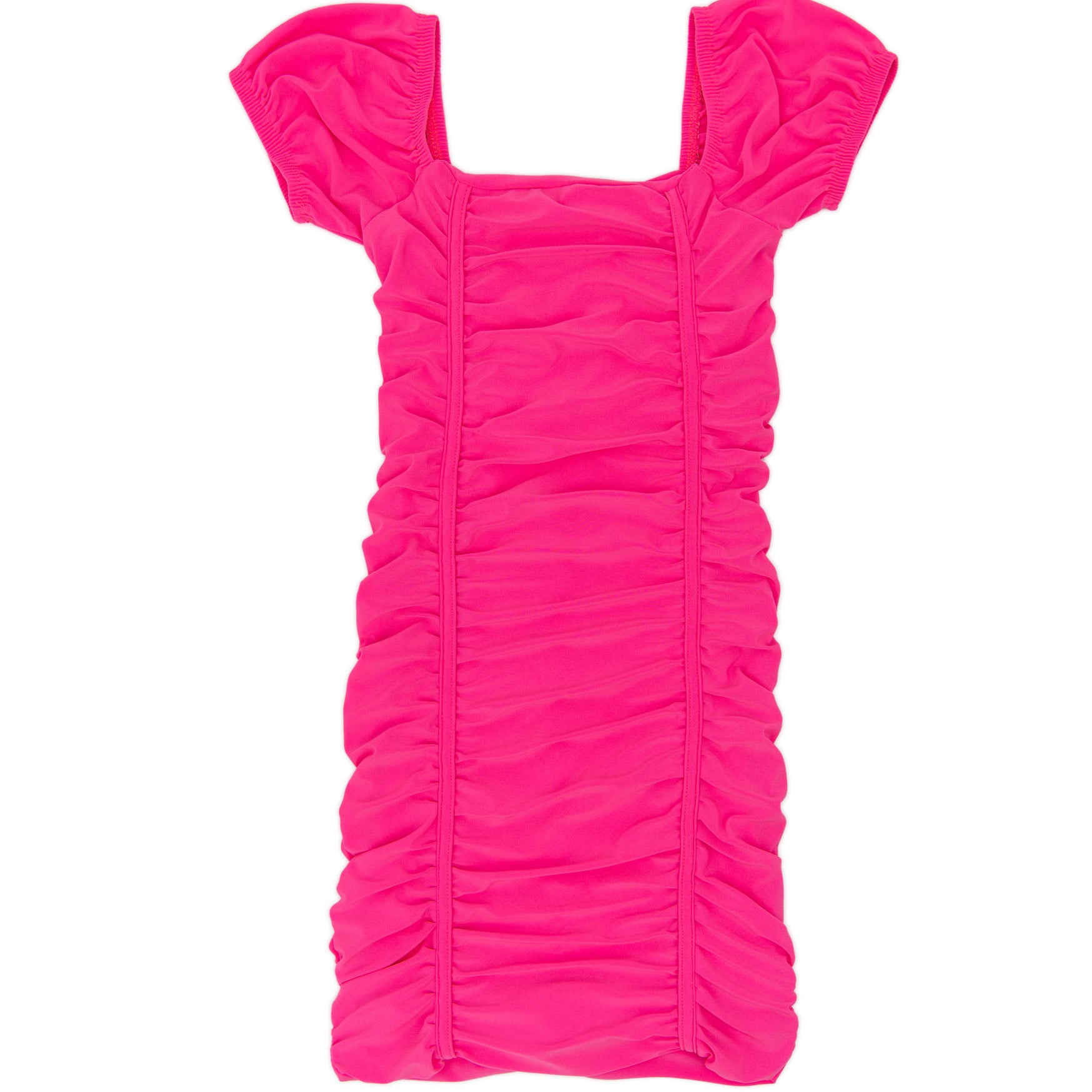Cheryl Creations Girls Amelia Dress Girls Special Dresses Cheryl Creations Hot Pink Y/S (7/8)