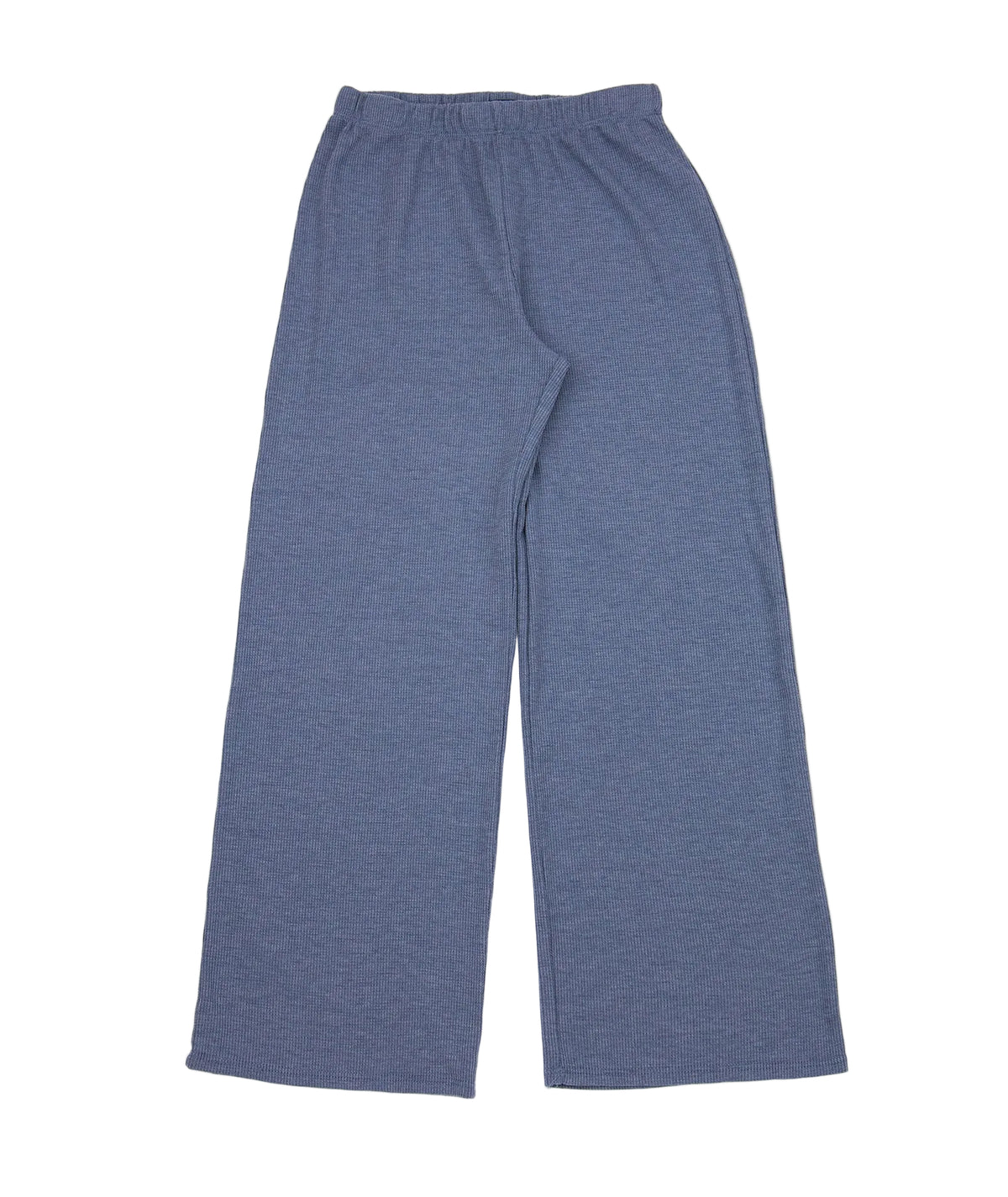 Firehouse Girls Frankie's Favorite Thermal Wide Leg Sweatpants Girls Casual Bottoms Firehouse Midnight Blue Y/S (7/8)
