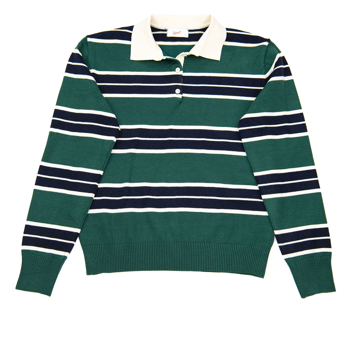 8apart Women Hunter Striped Collar Sweater