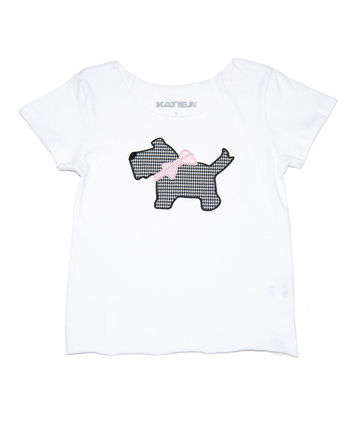 Katie J NYC Girls Reign Off Shoulder Tee Dog Girls Casual Tops Katie J NYC