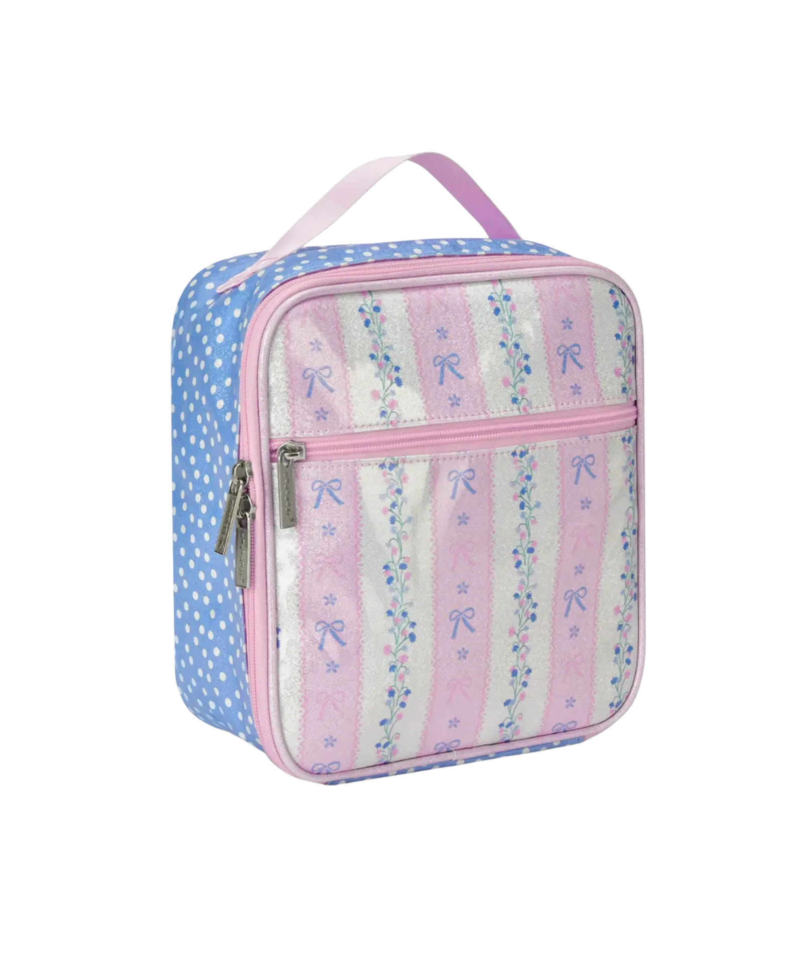 Cooper Pink Floral Lunch Tote Accessories iScream