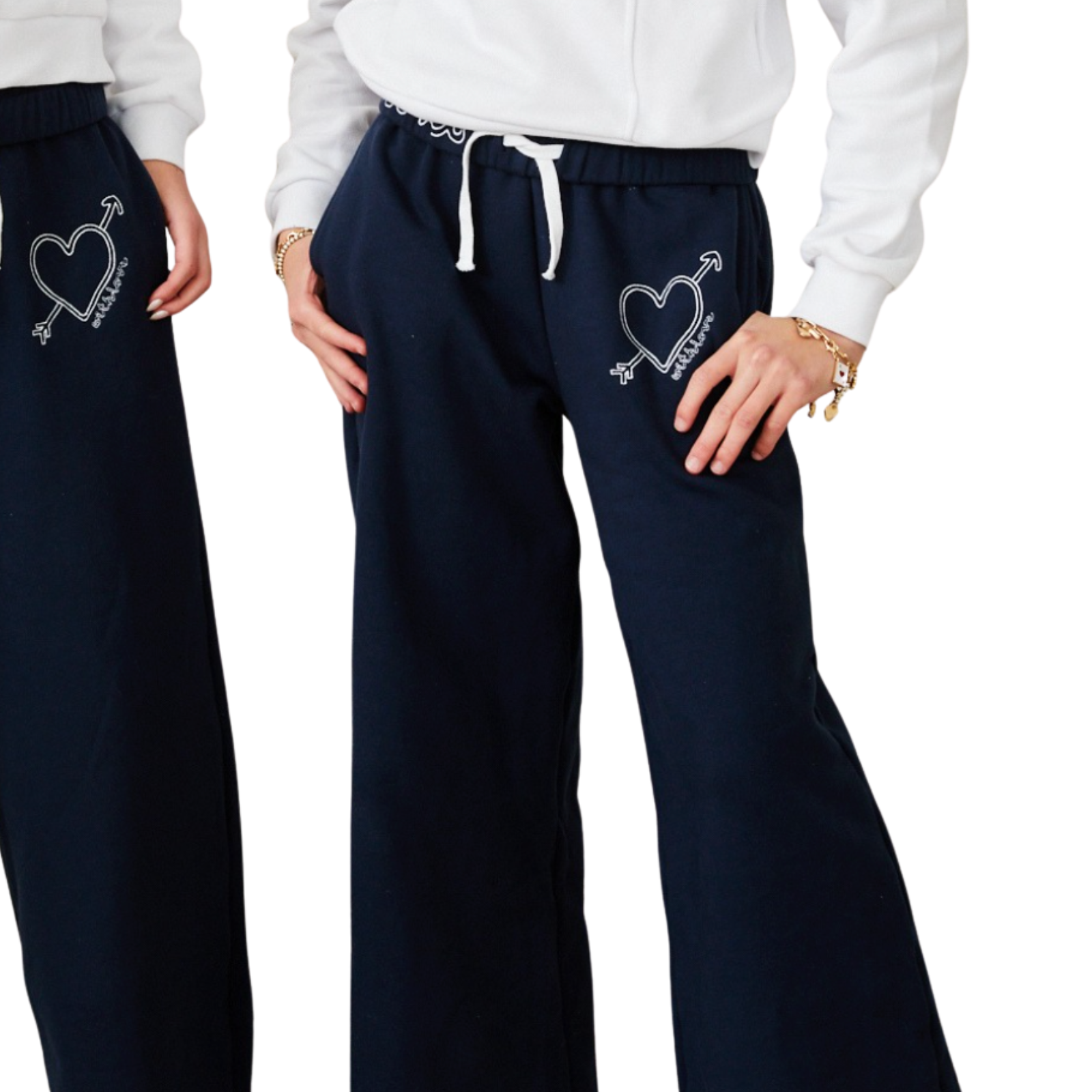 Theme Girls Cami Atelier Jogger Girls Casual Bottoms Theme-NYC Navy Y/S (7/8)