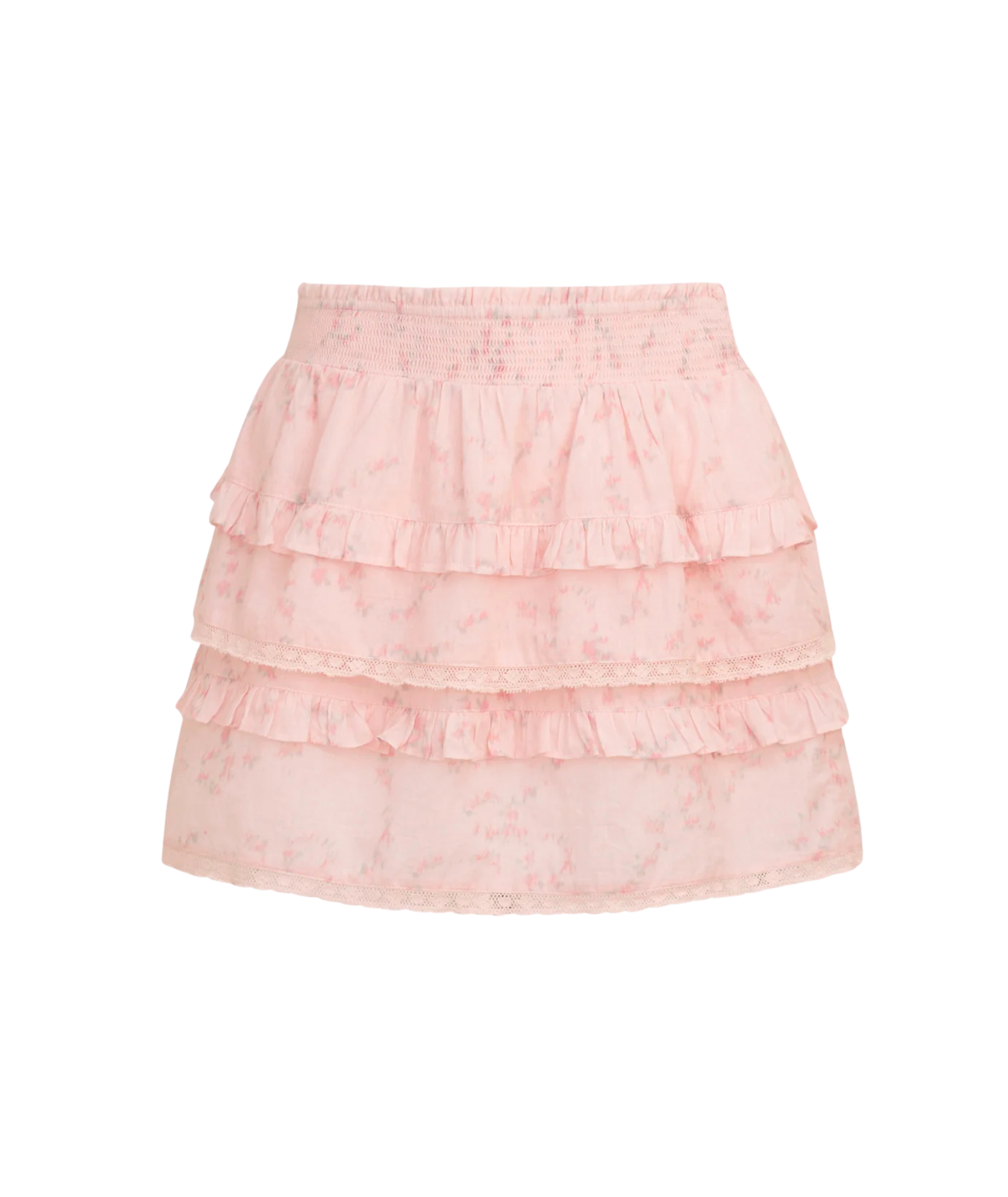 Love Shack Fancy Girls Billie Skirt Apple Blossom Girls Special Bottoms Love Shack Fancy