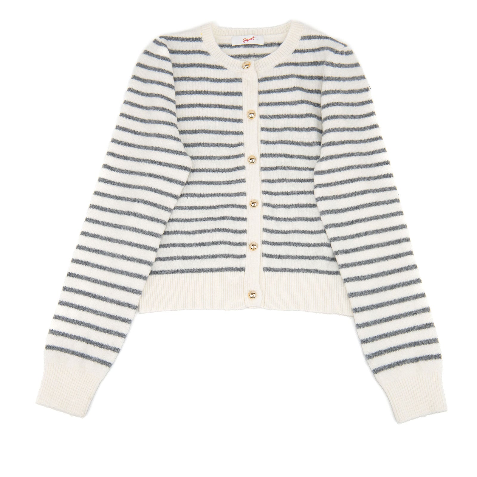 8apart Women Jacey Striped Cardigan Womens Casual Tops 8apart Striped Juniors/Women S