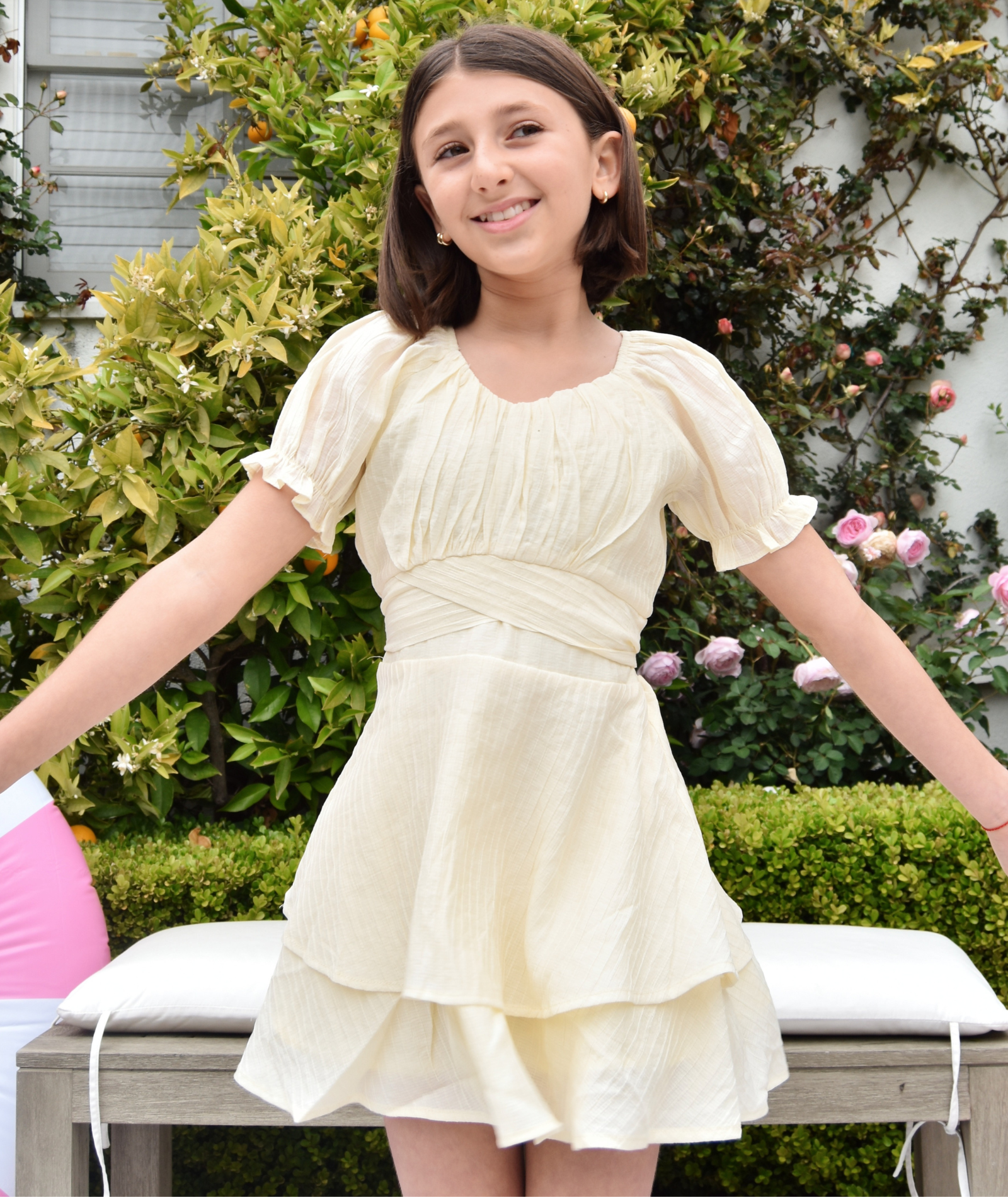 Katie J NYC Girls Delilah Dress Girls Casual Dresses Katie J NYC