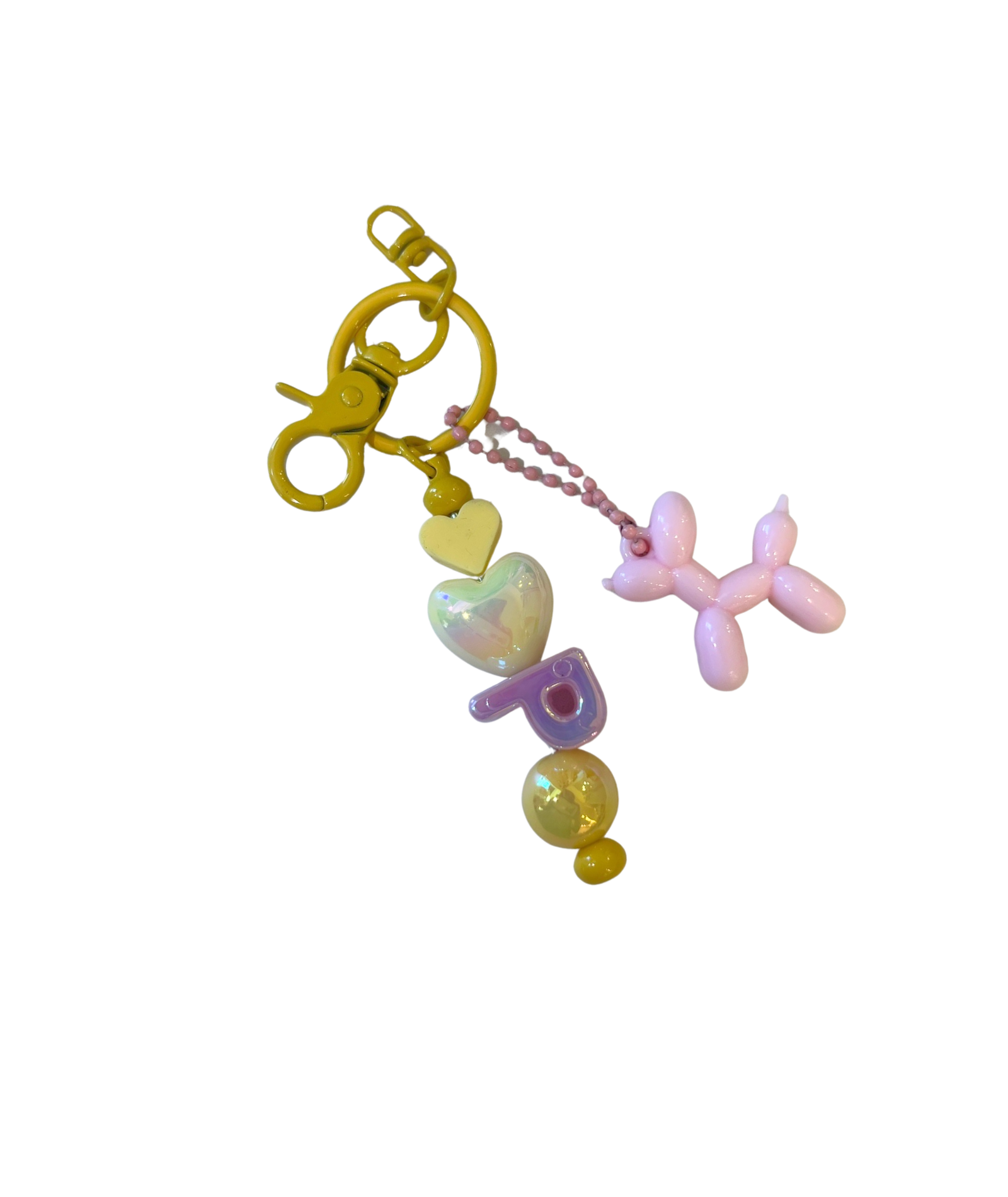 Cori's Initial Beaded Bag Charms Accessories Cori's Arm Candy Misc P