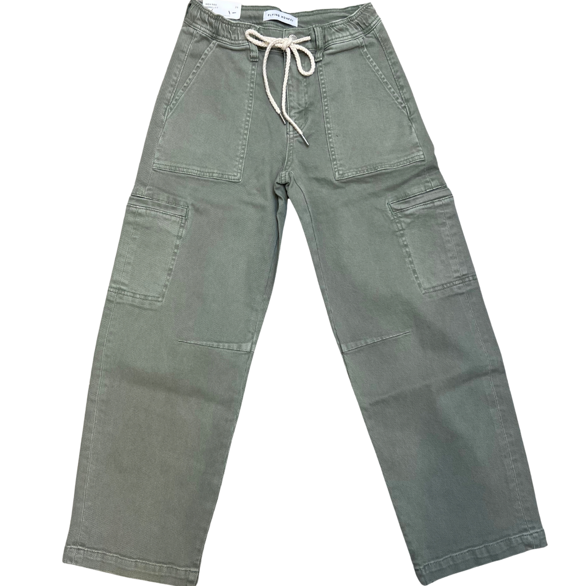 8apart Women Cheyenne Drawstring Cargo Pants