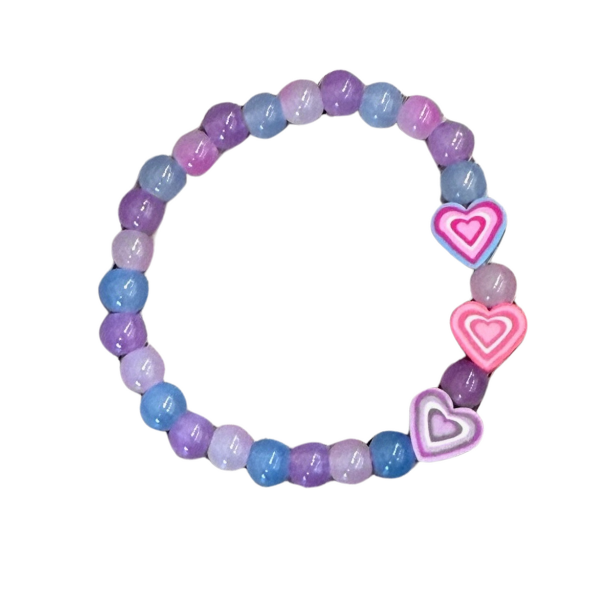 Arm Candy Sweethearts Ombre Bead Bracelet Distressed/seasonal accessories Cori's Arm Candy Pink