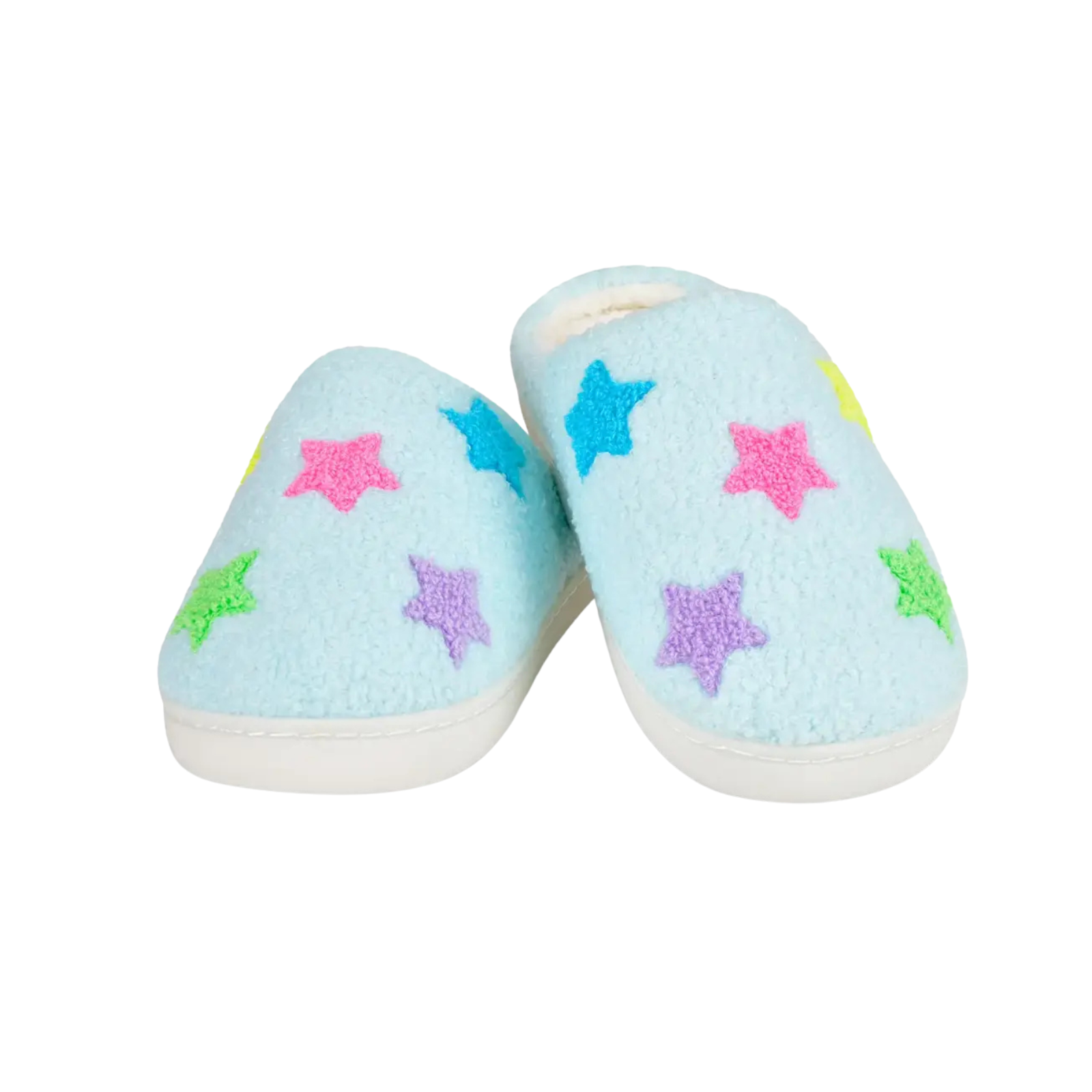 Starry Rainbow Slippers