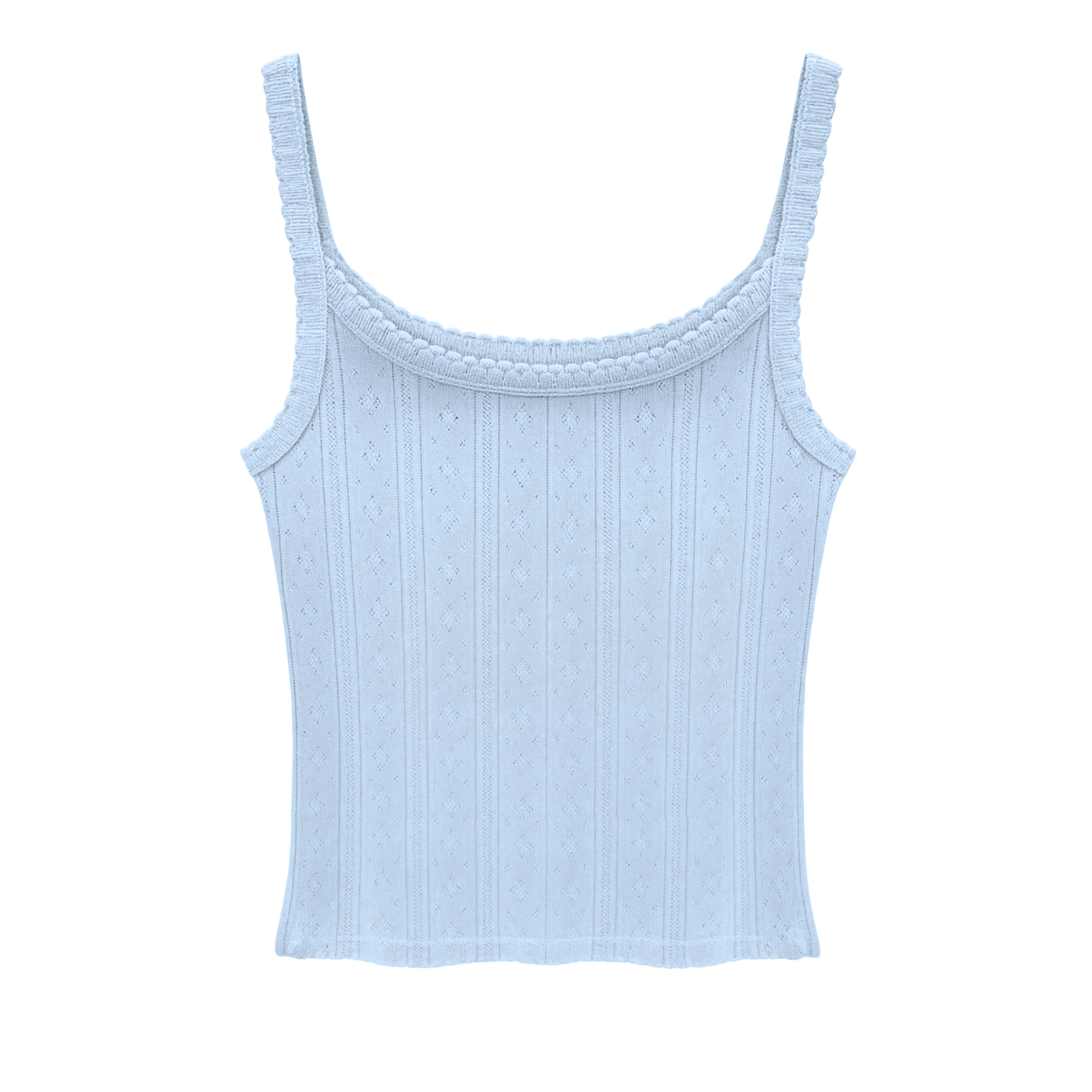 Katie J NYC Girls Marina Tank Girls Casual Tops Katie J NYC Baby Blue Y/S (7/8)