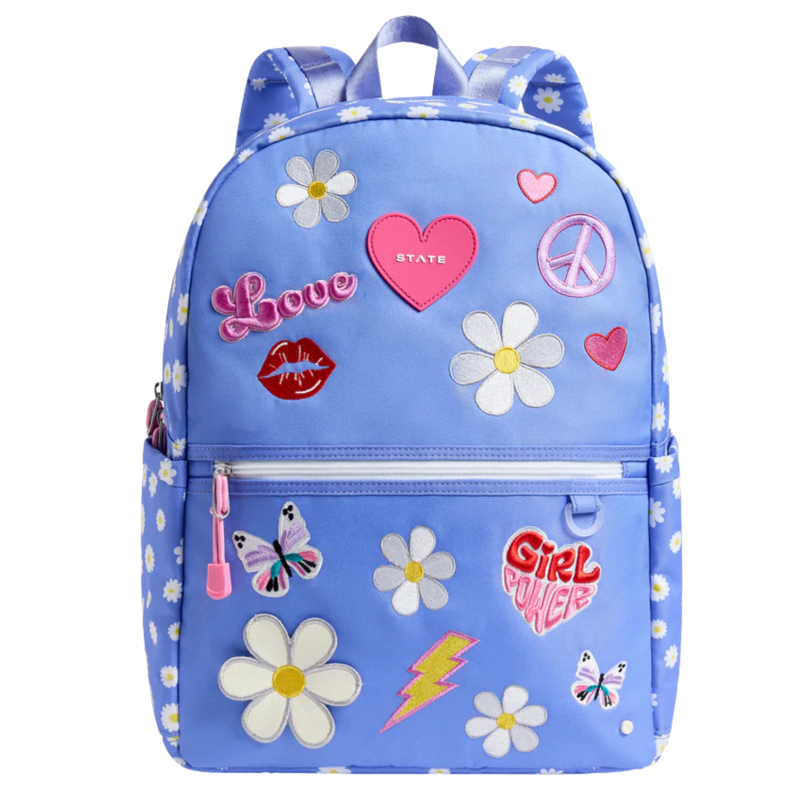 State Bags Kane Kids Double Pocket Backpack Girl Power