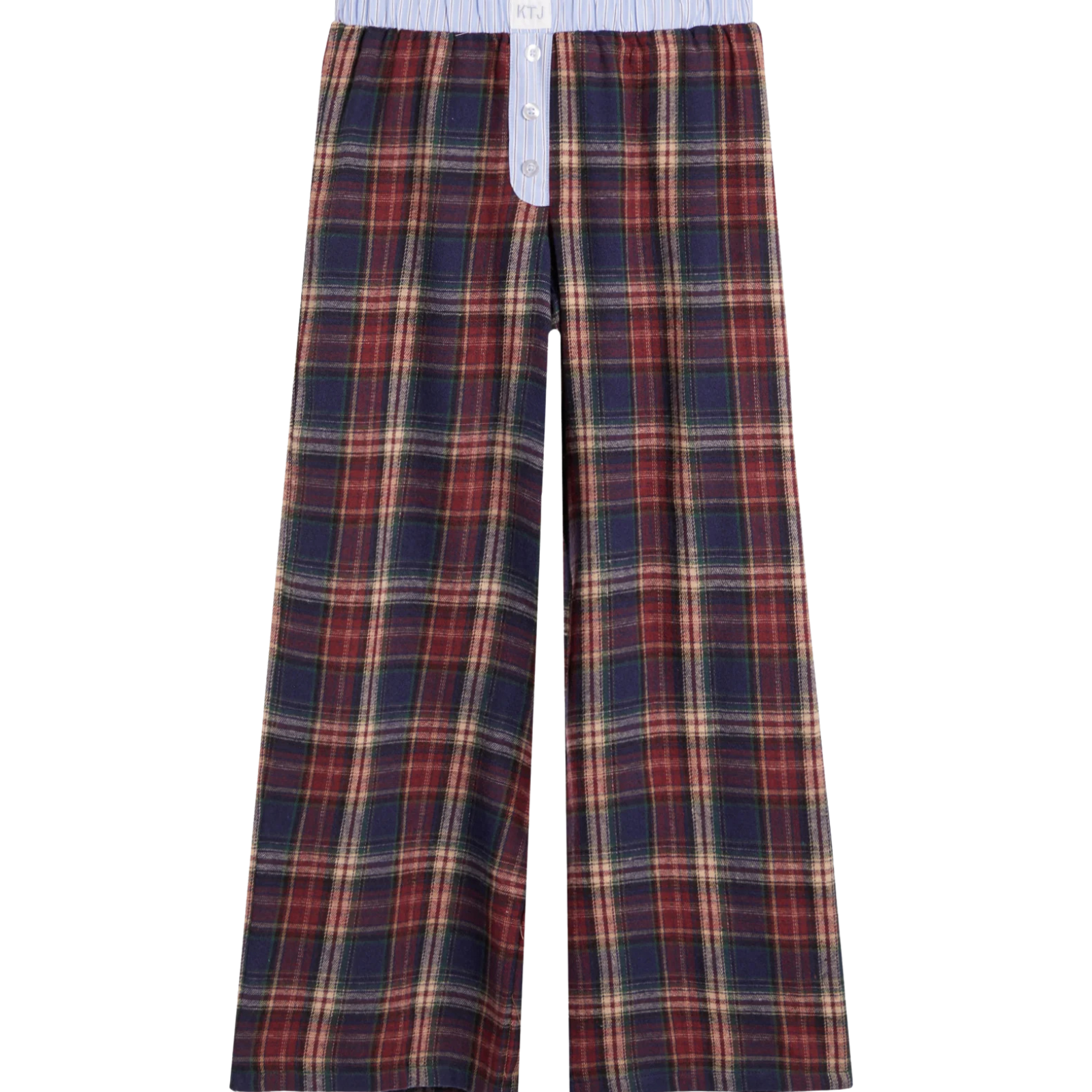 Katie J NYC Girls Bree Plaid Flannel Lounge Pants