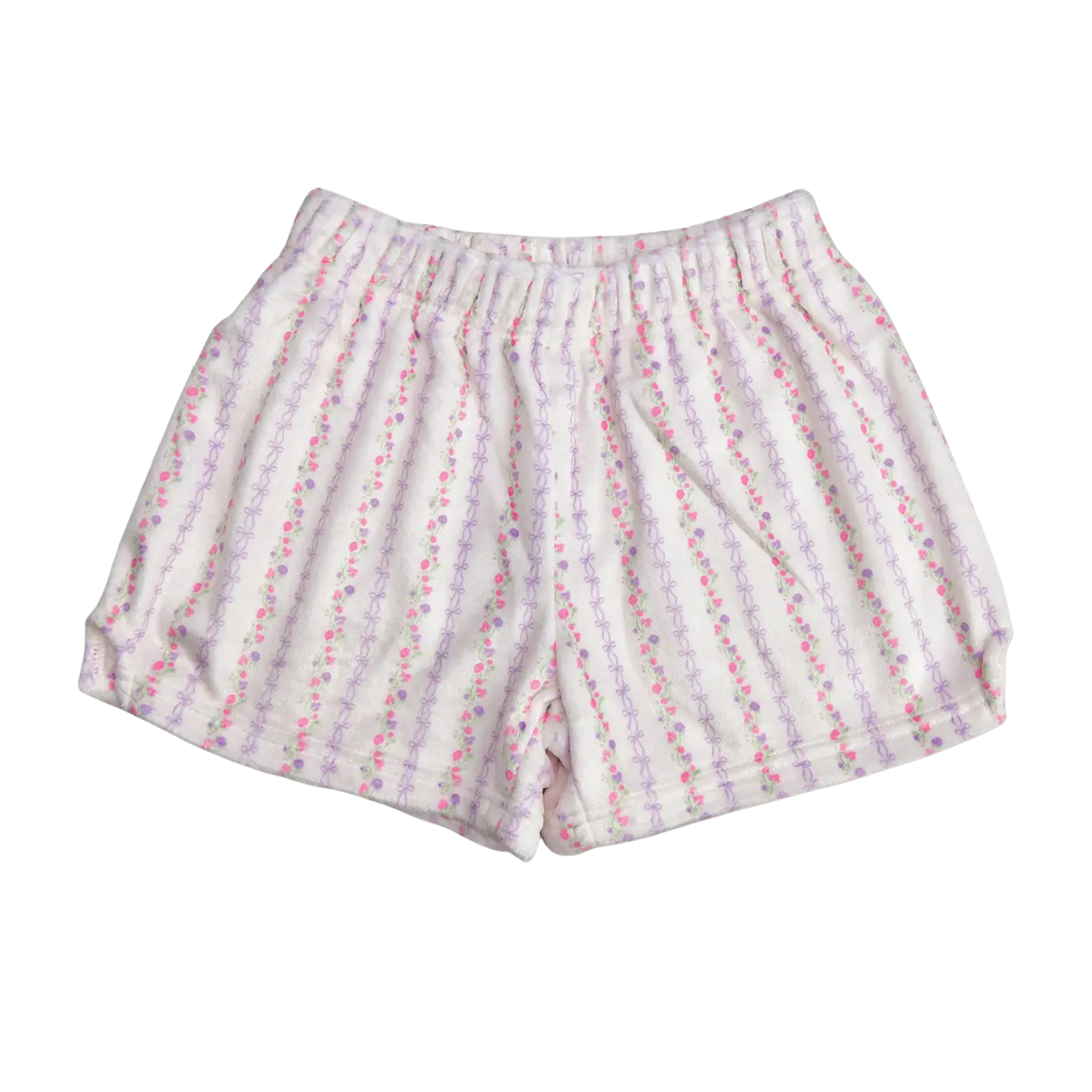 Sweetheart Vine Plush Shorts Accessories iScream Floral Y/XS (6X)