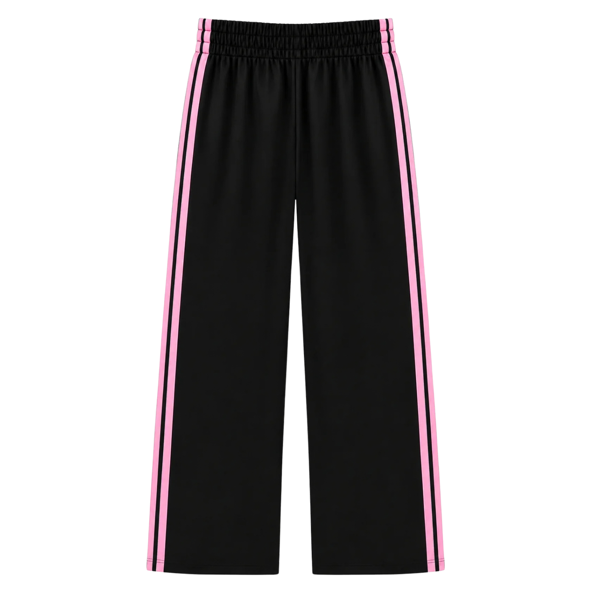 Katie J NYC Girls Jordyn Pants Black/Pale Pink