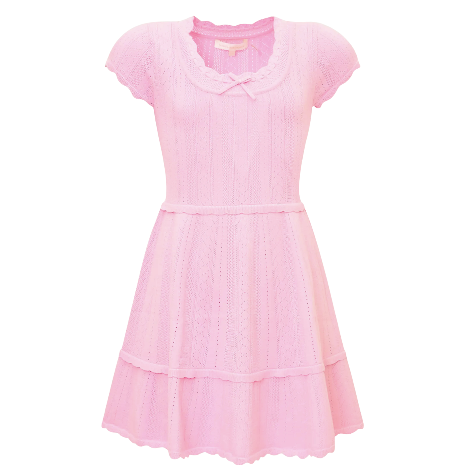 Love Shack Fancy Tween Jovie Dress Candy Floss Pink Girls Special Dresses Love Shack Fancy Pink Y/S (7/8)
