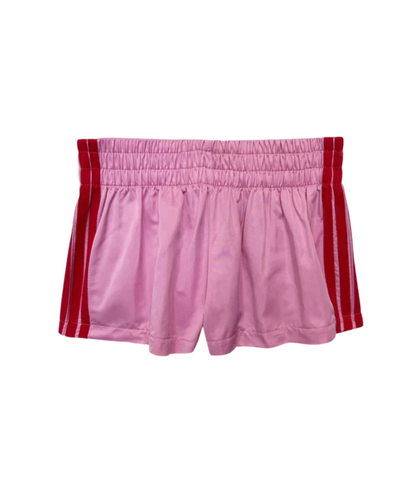 Katie J NYC Girls Jordyn Shorts Pink/Red Girls Casual Bottoms Katie J NYC Pink Y/S (7/8)