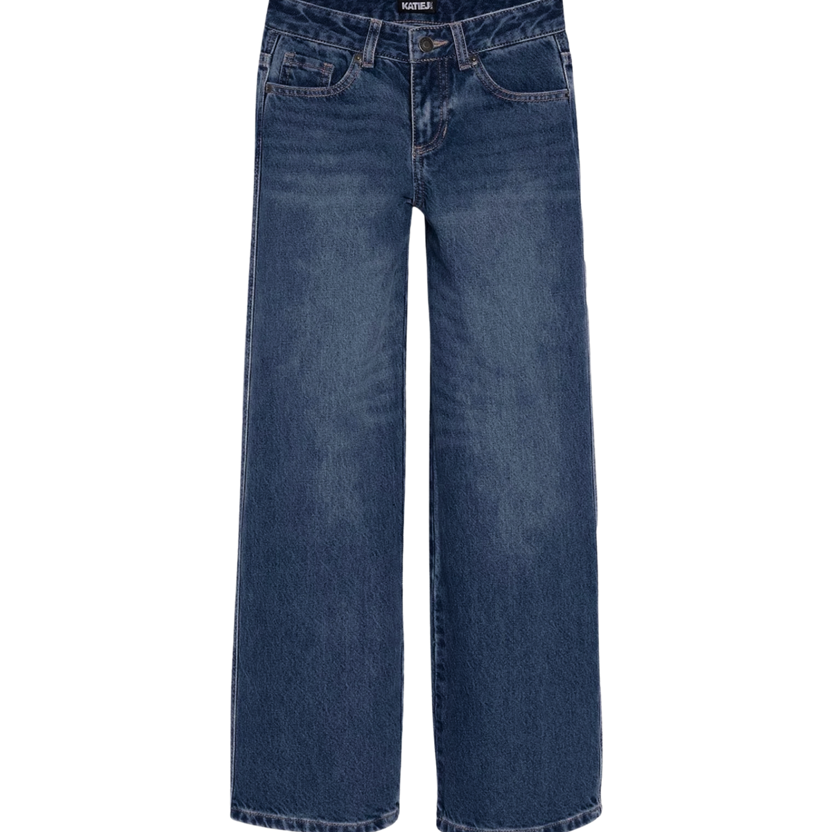 Katie J NYC Girls Chicago Mid Wash Denim