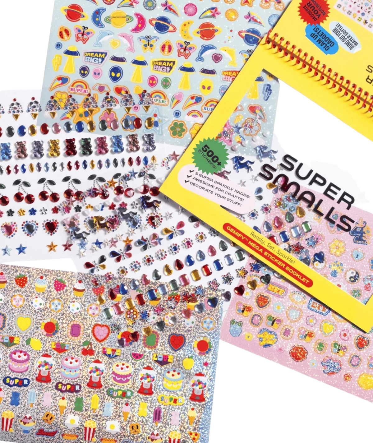 Super Smalls Gemify Mega Sticker Booklet Accessories Super Smalls