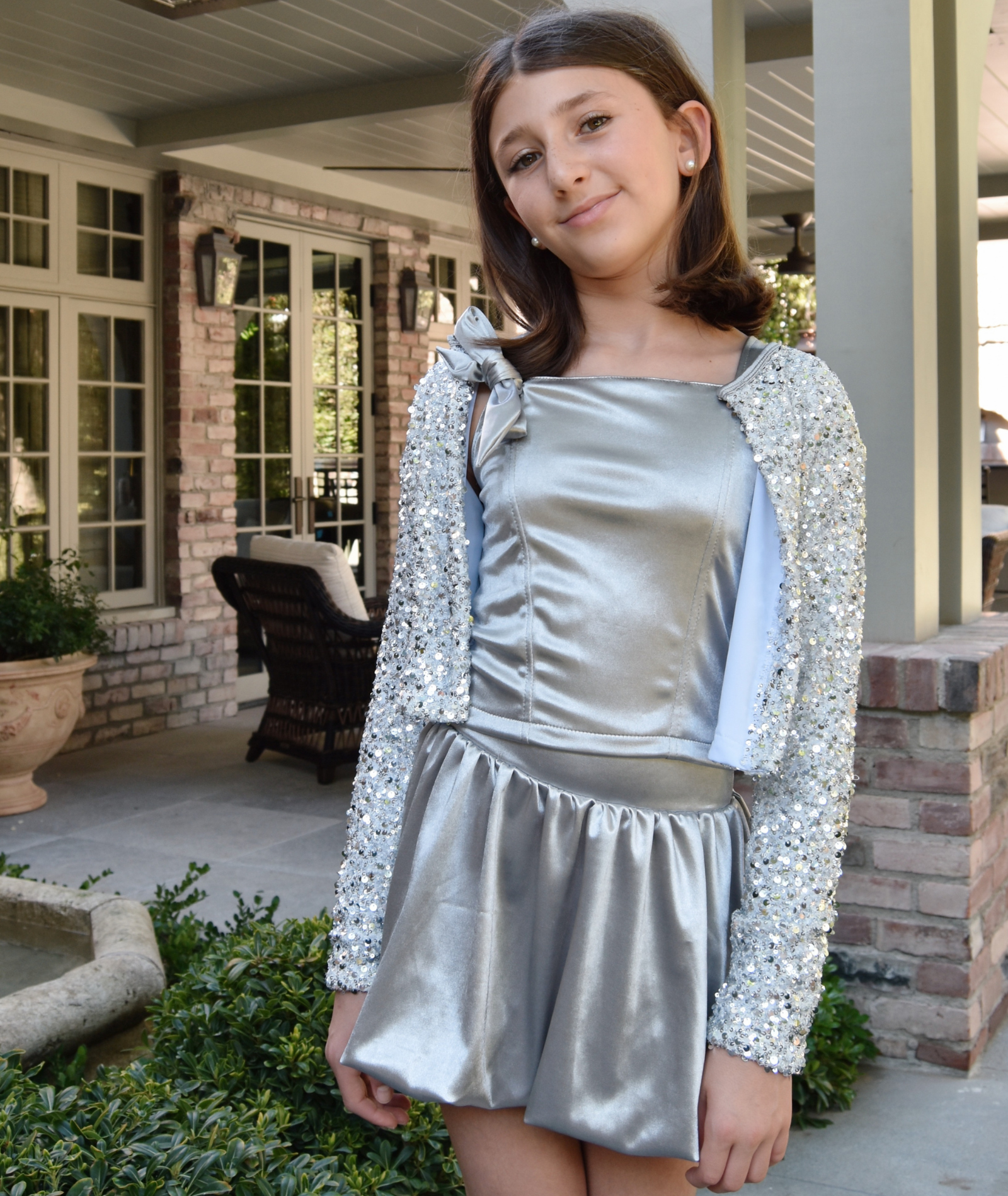 FBZ Girls North Sequin Jacket Girls Special Tops FBZ Flowers By Zoe