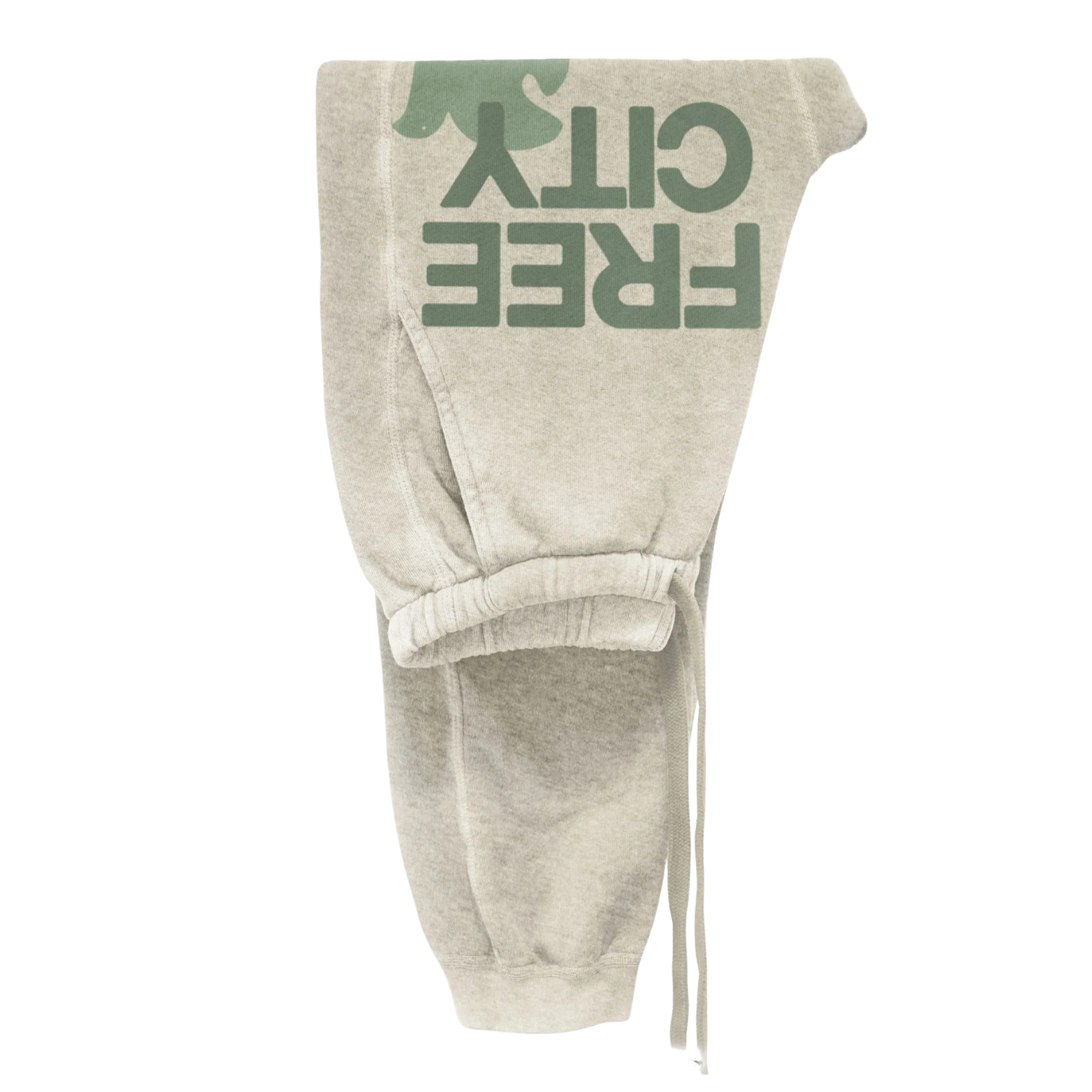 FREECITY Women Large Pocket Sweatpants Heather Oats Green Womens Casual Bottoms FREECITY Ivory Juniors/Women XS