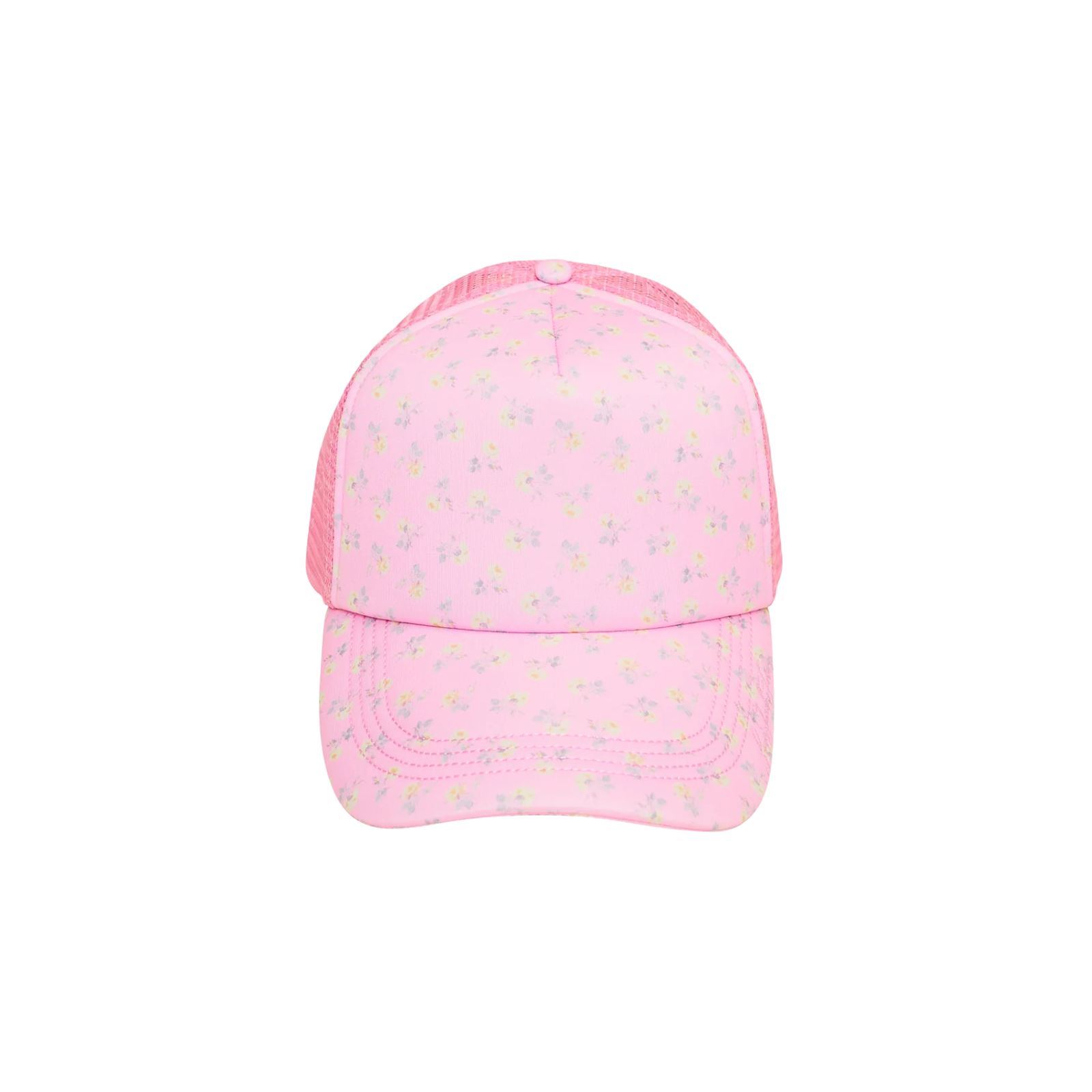 Love Shack Fancy Women Joni Trucker Hat Polaroid Rose