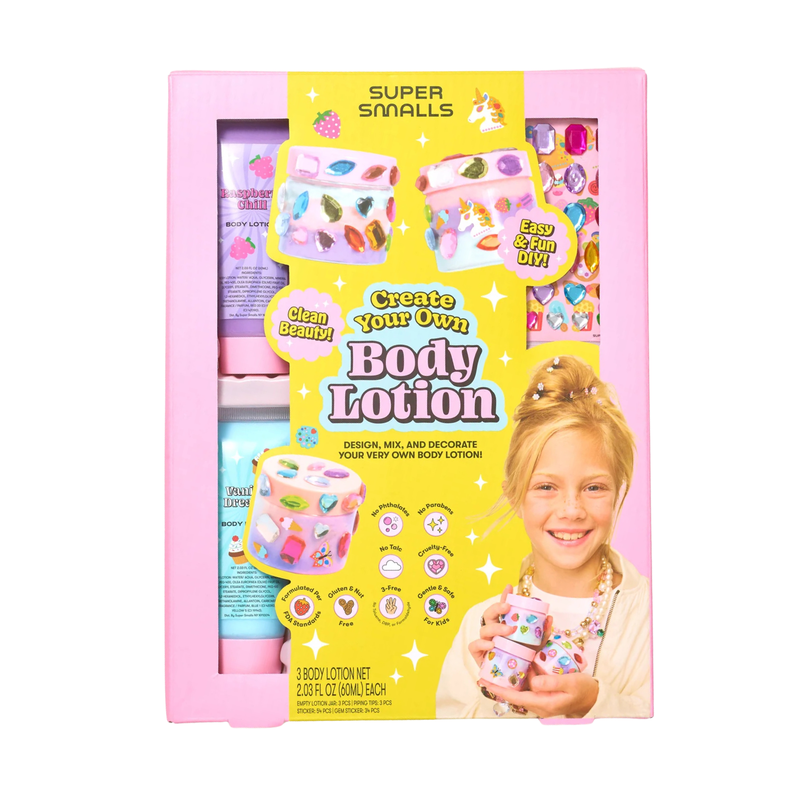 Super Smalls Create Your Own Body Lotion Accessories Super Smalls Multi