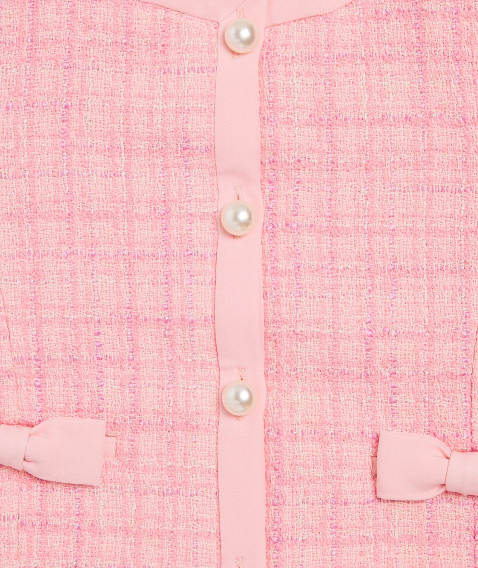 Love Shack Fancy Tween Palomina Jacket Pink Hibiscus Girls Special Tops Love Shack Fancy